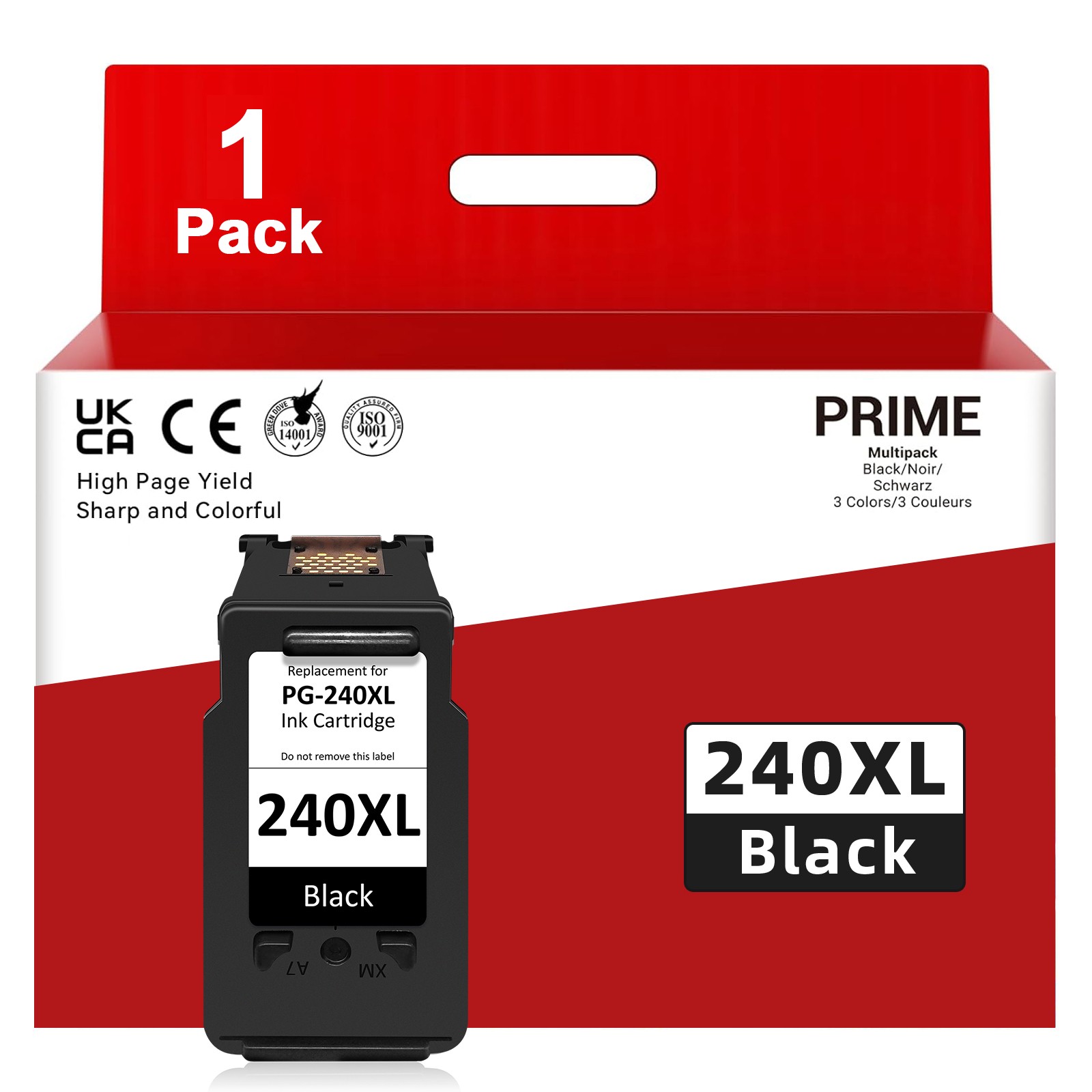 Ink Cartridge for Canon PG-240XL CL-241XL PIXMA MX392 MX452 MG3620 MG3520 MG3220