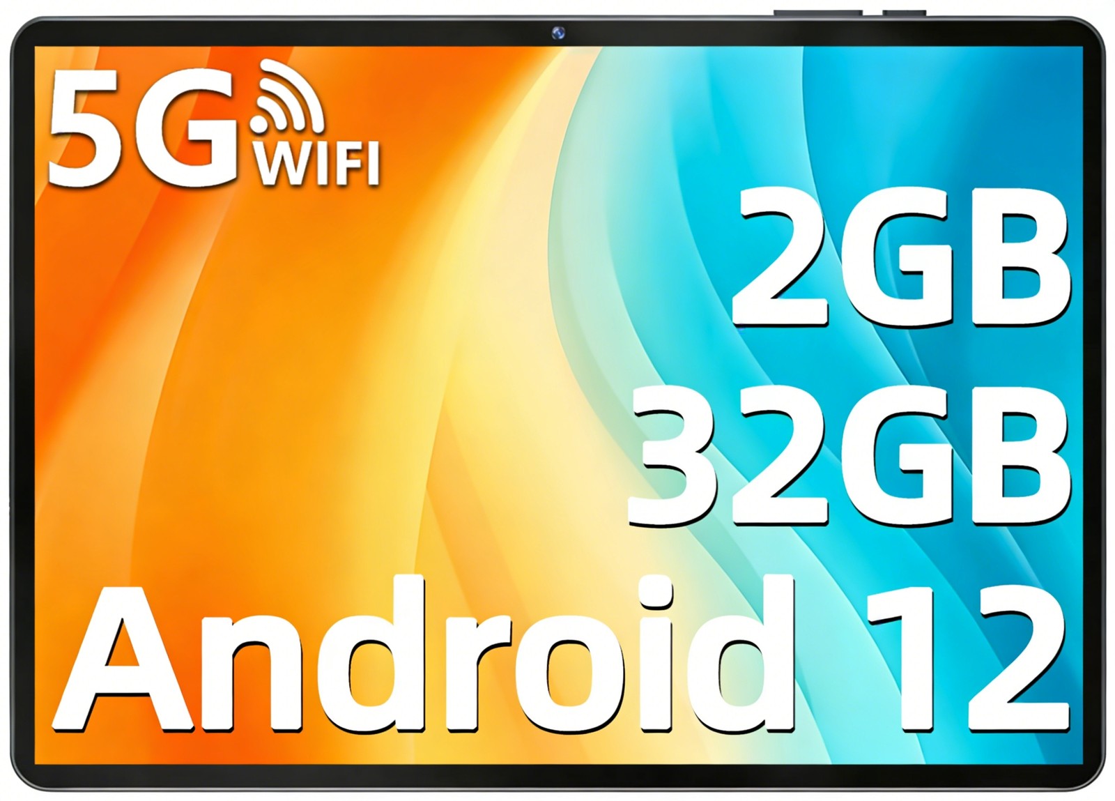 NEW SGIN 10” Tablet Android 12 2GB + 32GB Quad-Core 1.6GHz 5000mAh WIFI Google