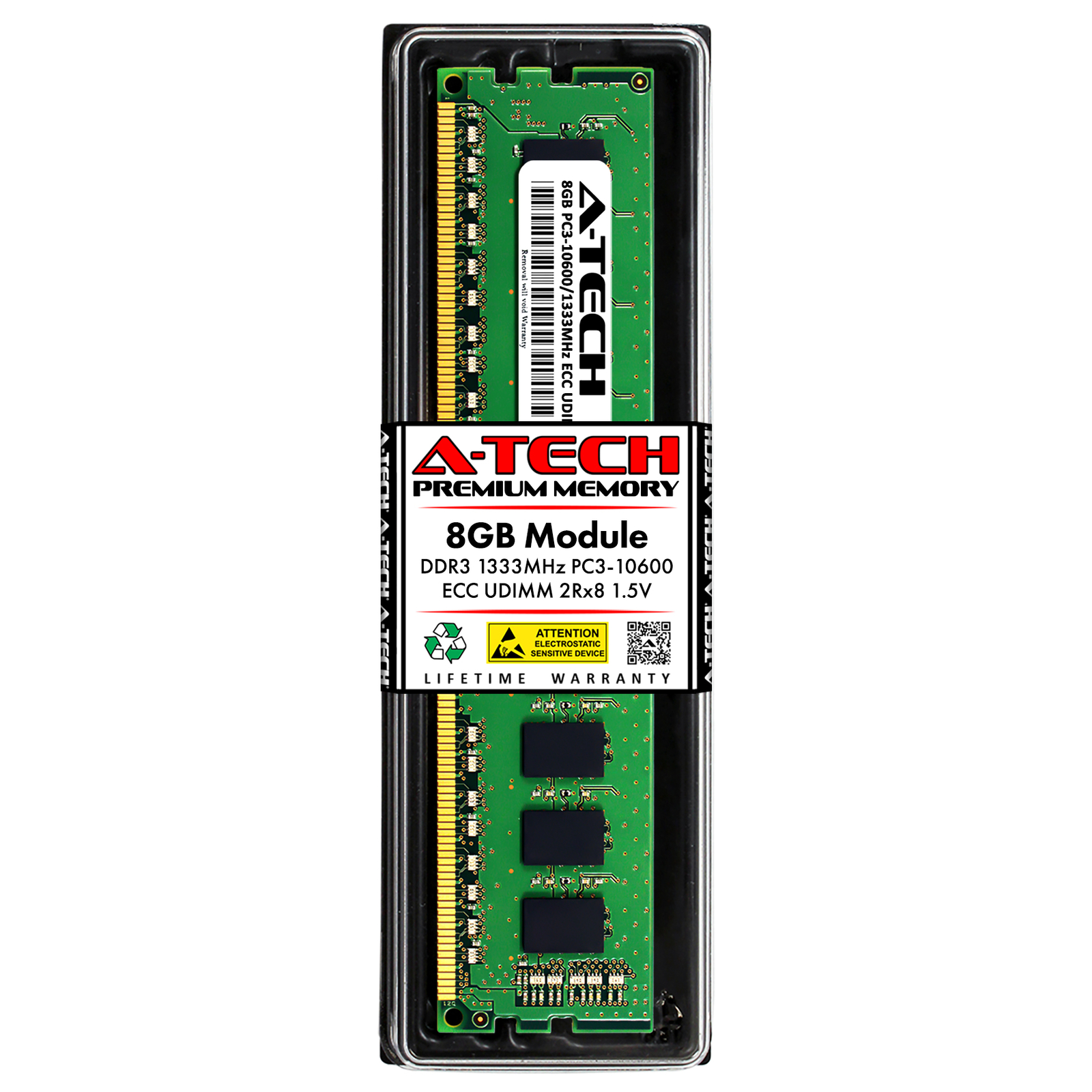 8GB 2Rx8 PC3-10600E ECC UDIMM Intel S1200V3RPL DZ68ZV DB65AL DP67BA Memory RAM