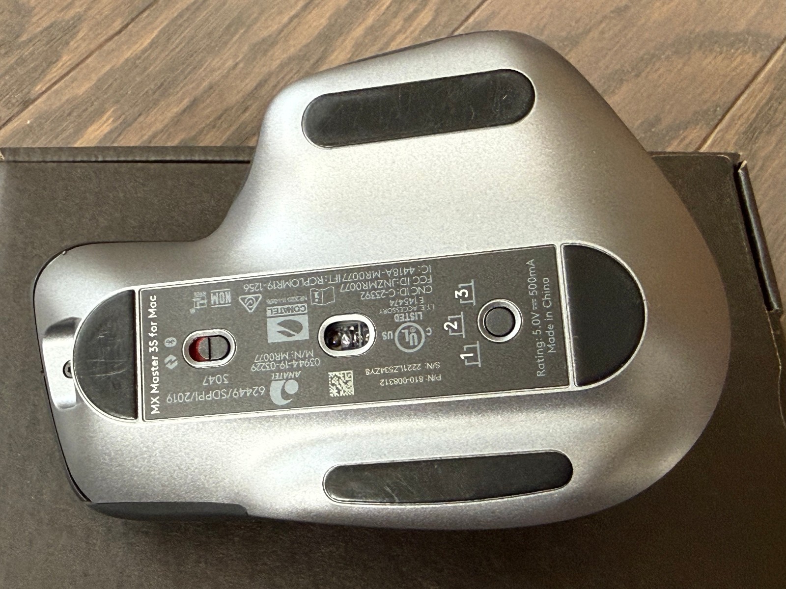 Logitech MX Master 3S for Mac – Bluetooth Laser Mouse – Space Gray
