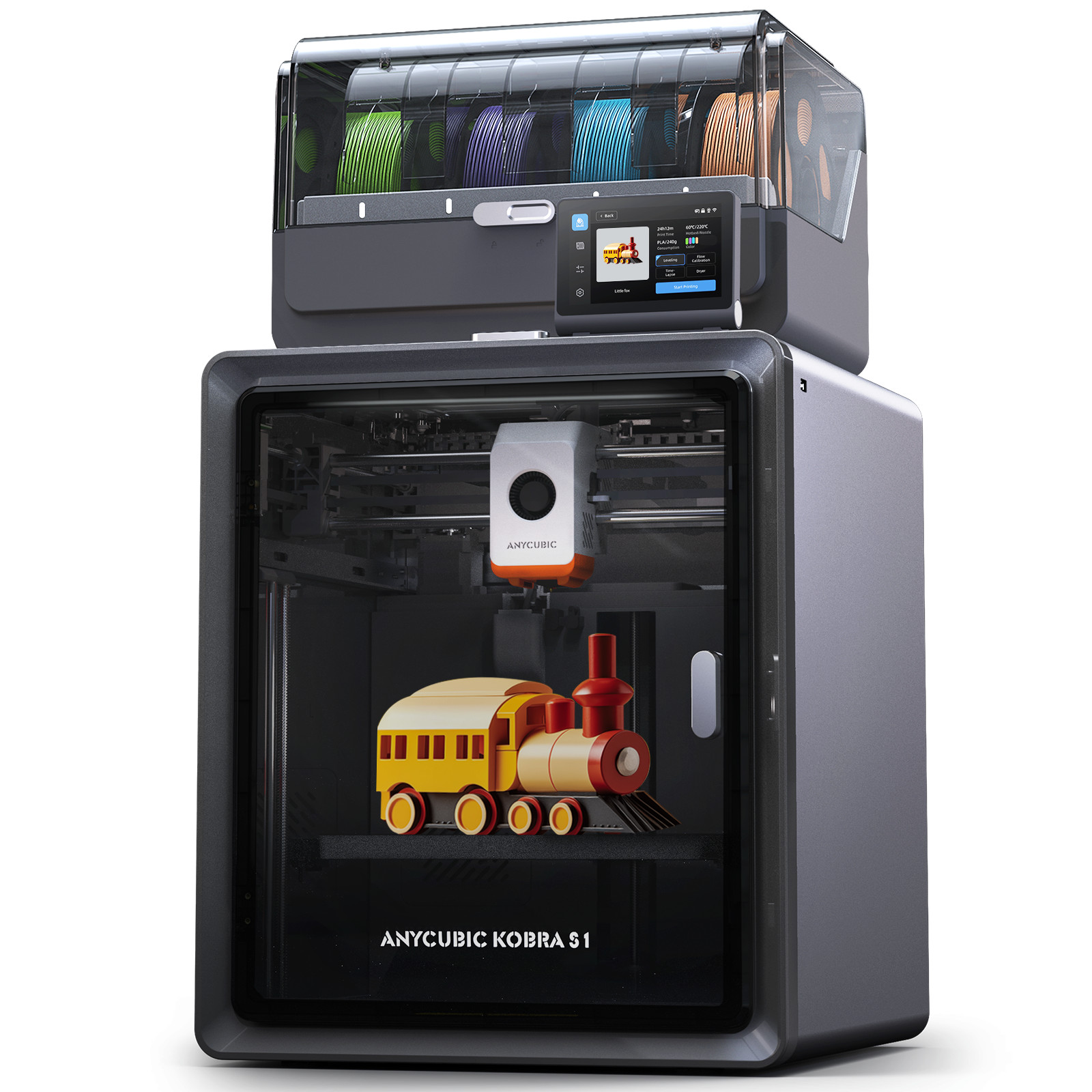 Refurbished ANYCUBIC 3D Printers Kobra S1 Combo Multi-color Printing/Kobra S1