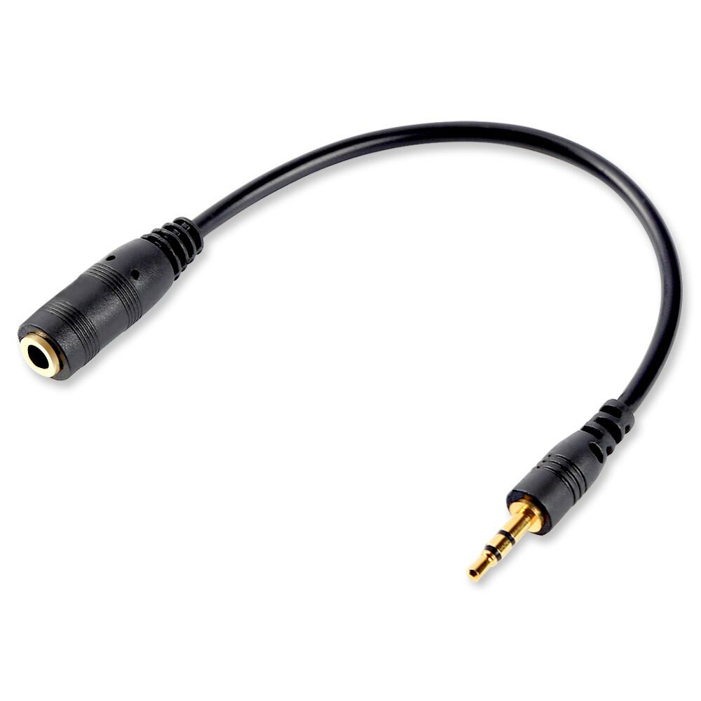 Deco Essentials 2.5mm Male to 3.5mm(1/8 inch) Female Stereo Audio Jack Adapter C