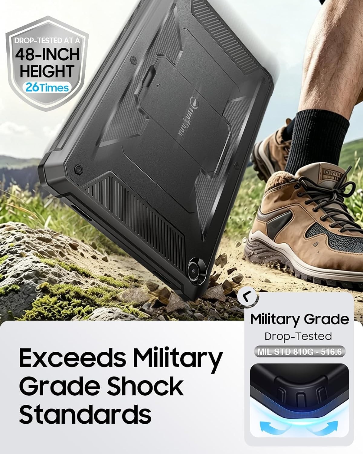 Fintie Shockproof Case for Samsung Galaxy Tab A11+ Plus 11 Inch 2025/ A9+ Plus 2