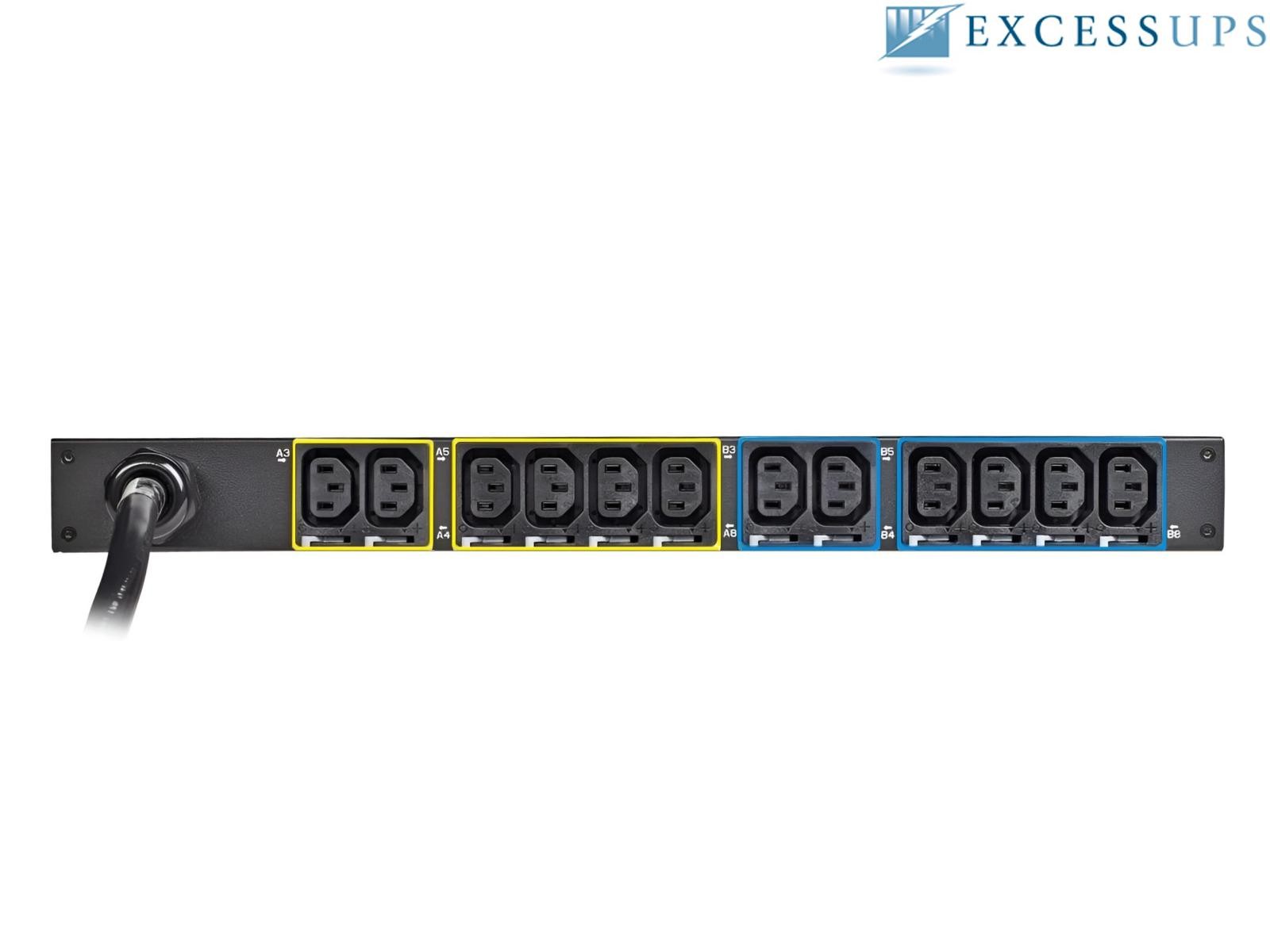 Eaton EMIT05-10 Metered Input PDU 1PH, 1U, 200–240V, 5760W, Output: (16) C13 …
