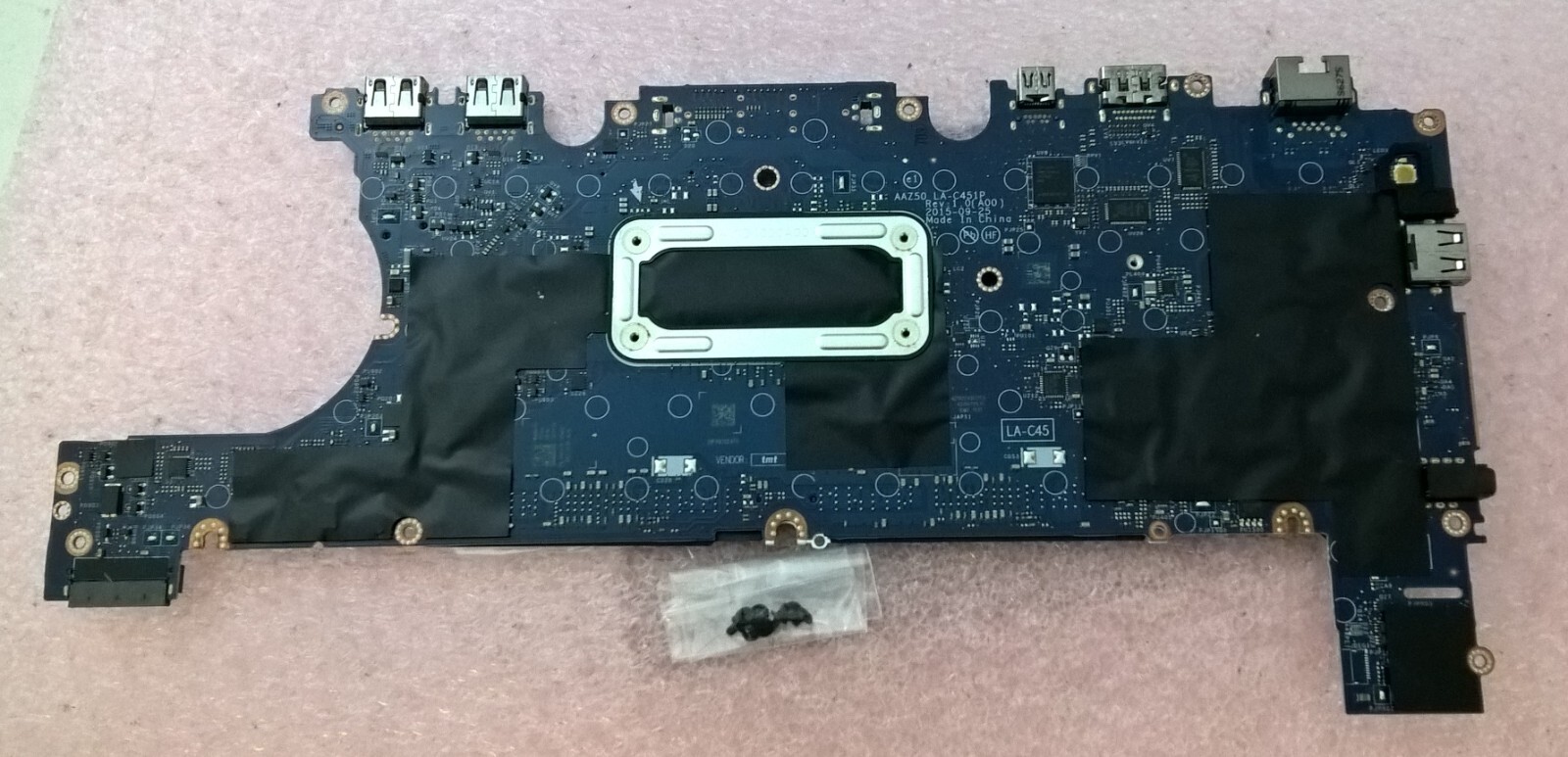Dell Latitude E7270 Motherboard with i5-6300U 2.4GHz CPU Intel HD Graphics H7Y7K