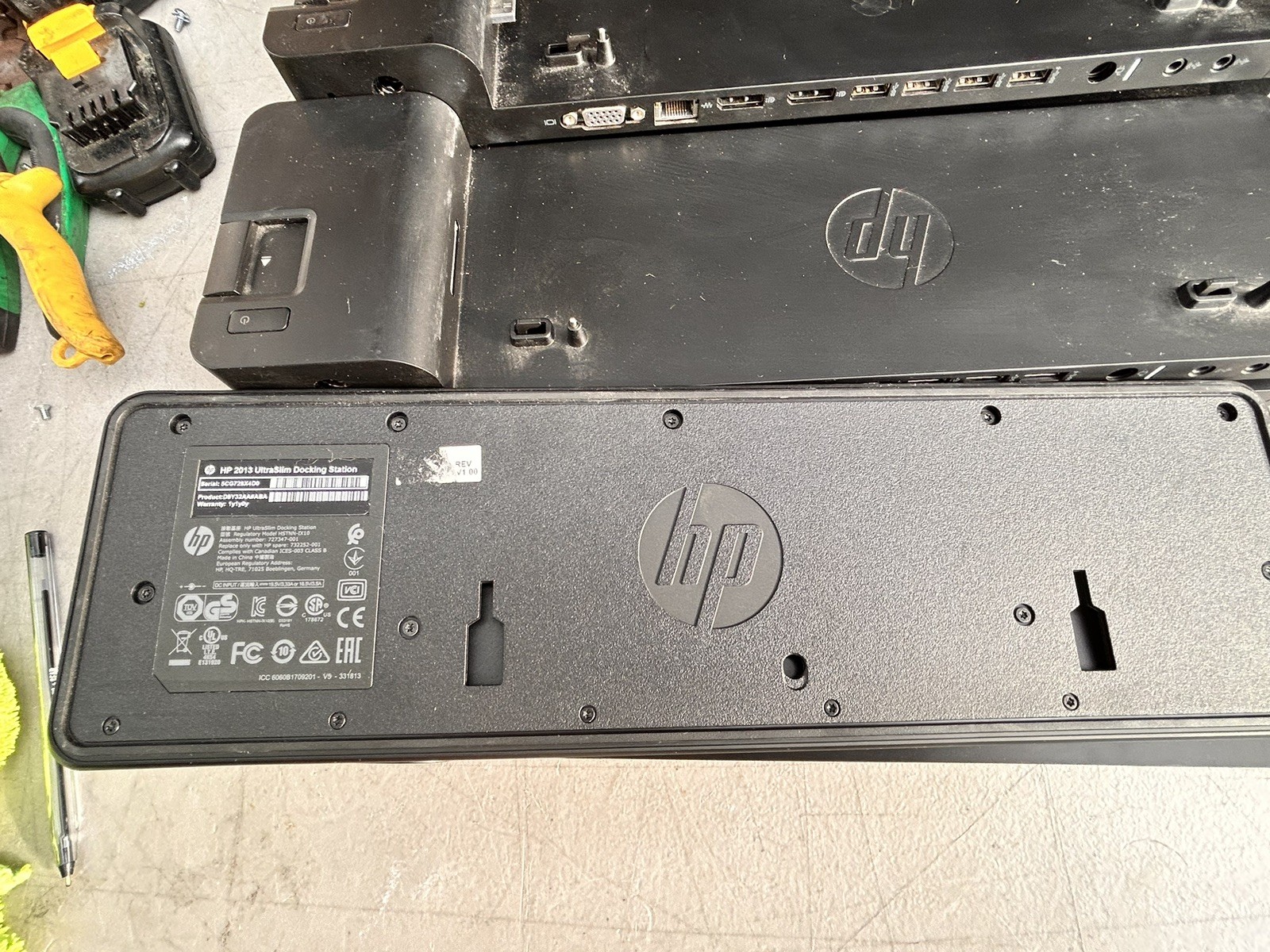 Lot Of 10 HP Ultraslim Dock 2013 US Docking Station D9y32aa#Abu.