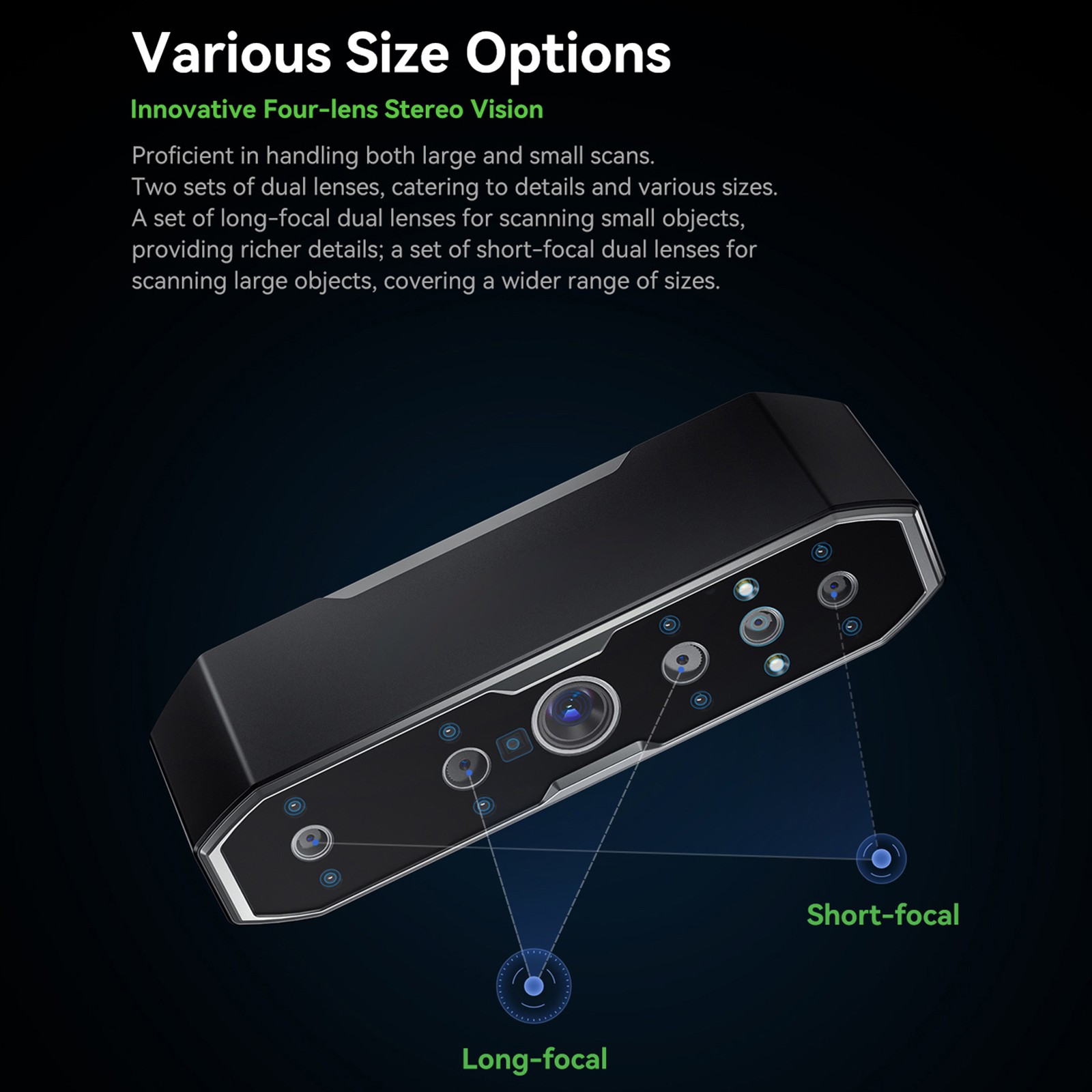 CR-Scan 3D Scanner 24-Bit Full-Color For IOS Y4L8