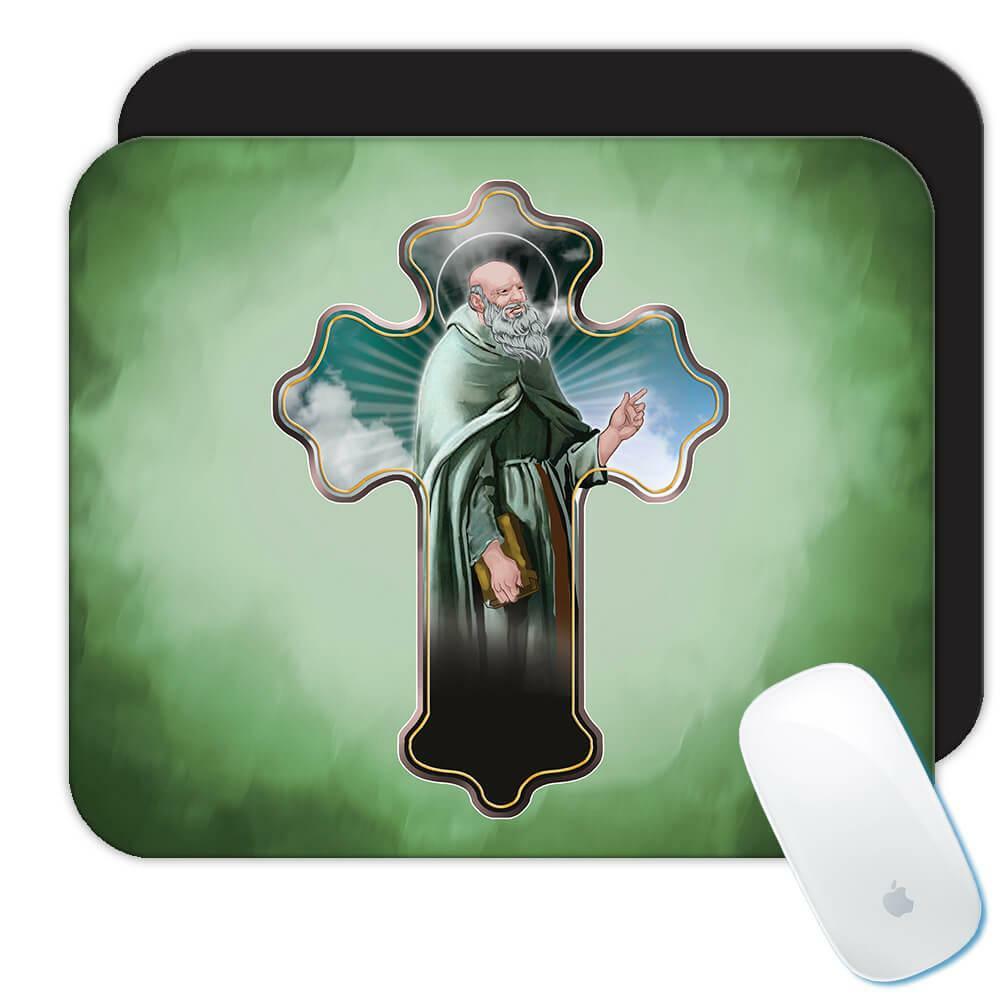 Gift Mousepad : Saint Peter Damian Catholic Church Religious Monk Christian