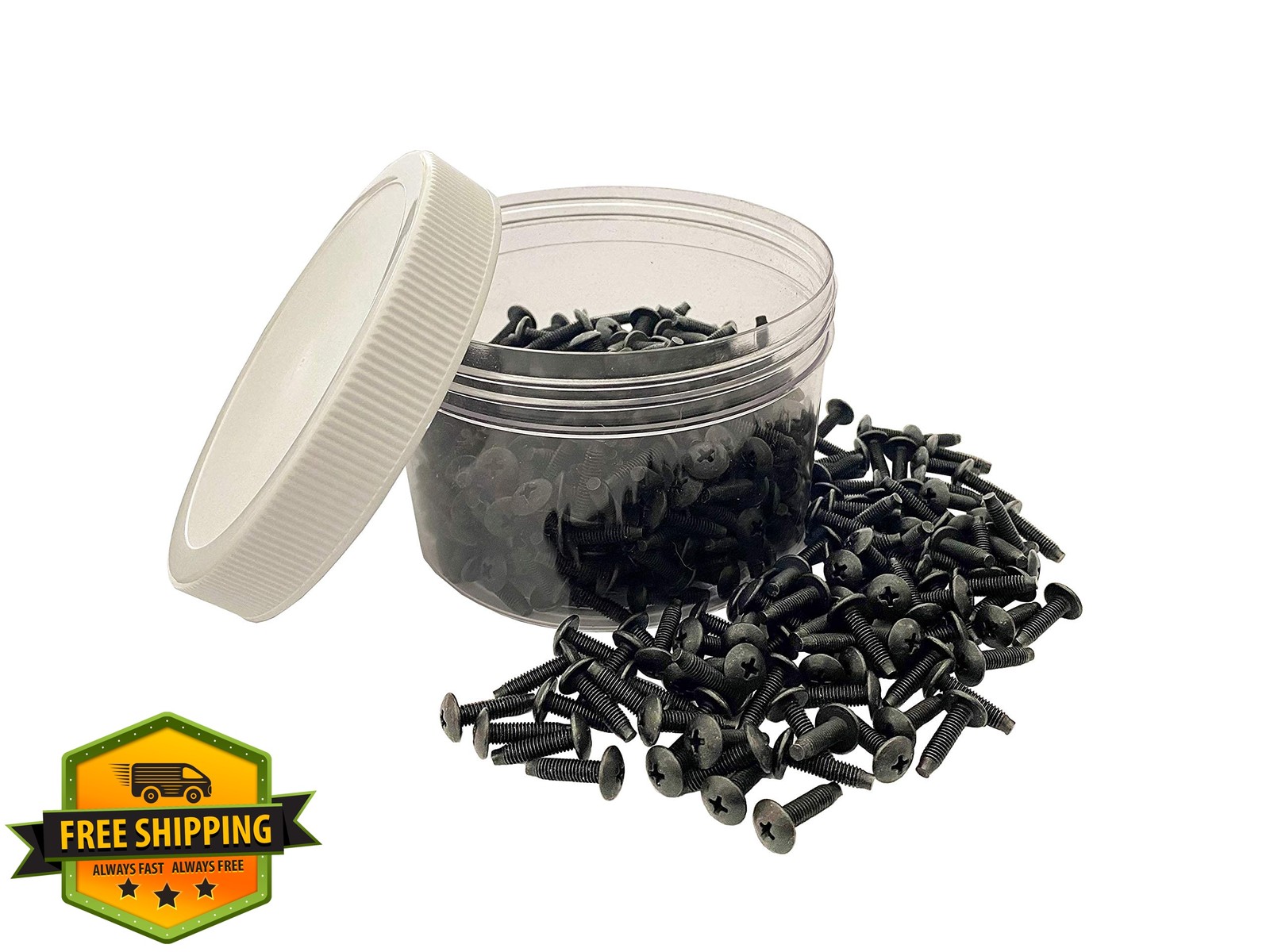 RackGold 10-32 Rack Mount Screws 500 Pack