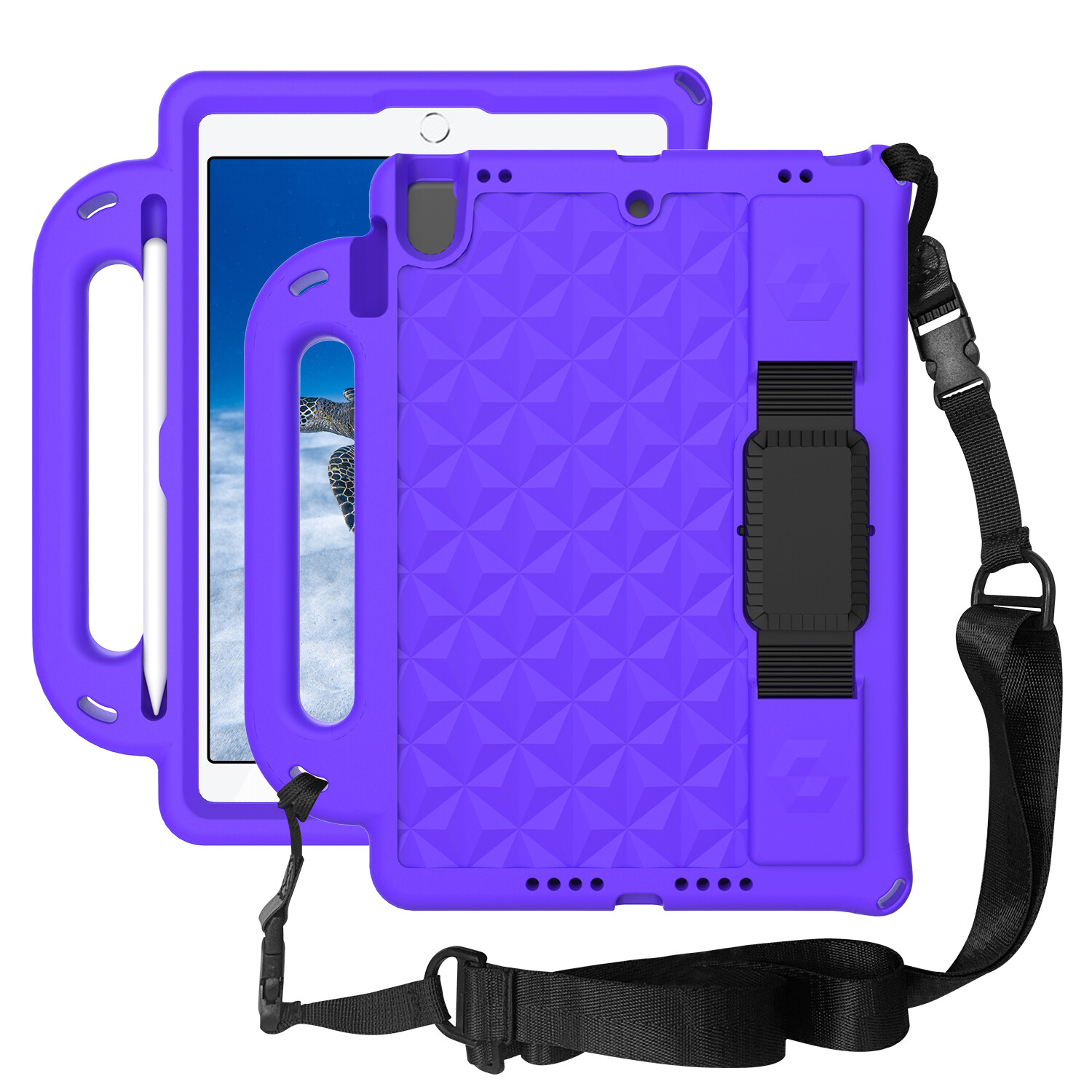 Shockproof Case With Shoulder Strap Cover For iPad 5th 6th 7th 8th 9th Gen Mini