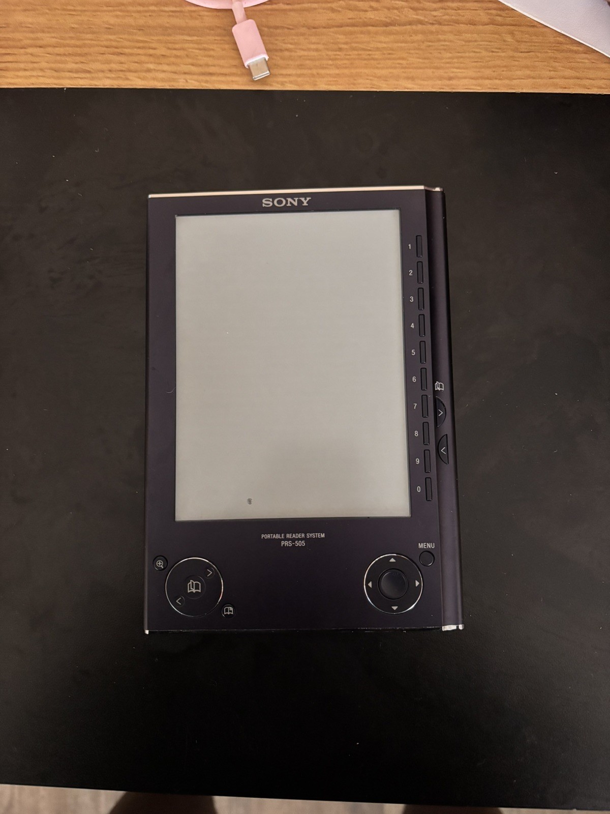 Sony PRS-505 Black, original working battery, sold as is