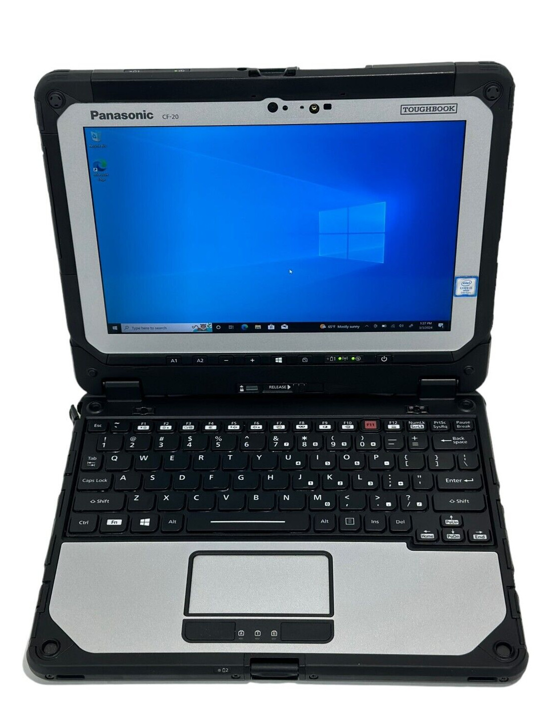 Panasonic Toughbook CF20 Core i5 7Y57 1.20GHz 8GB RAM 512GB SSD Win 10 Pro