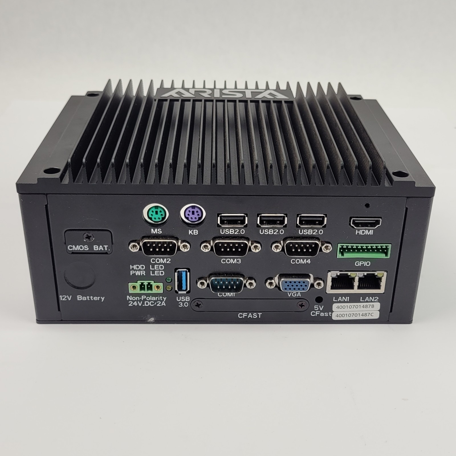 Arista Corp, MICROBOX-7824B, Compact Computer, Intel Atom CPU – USED