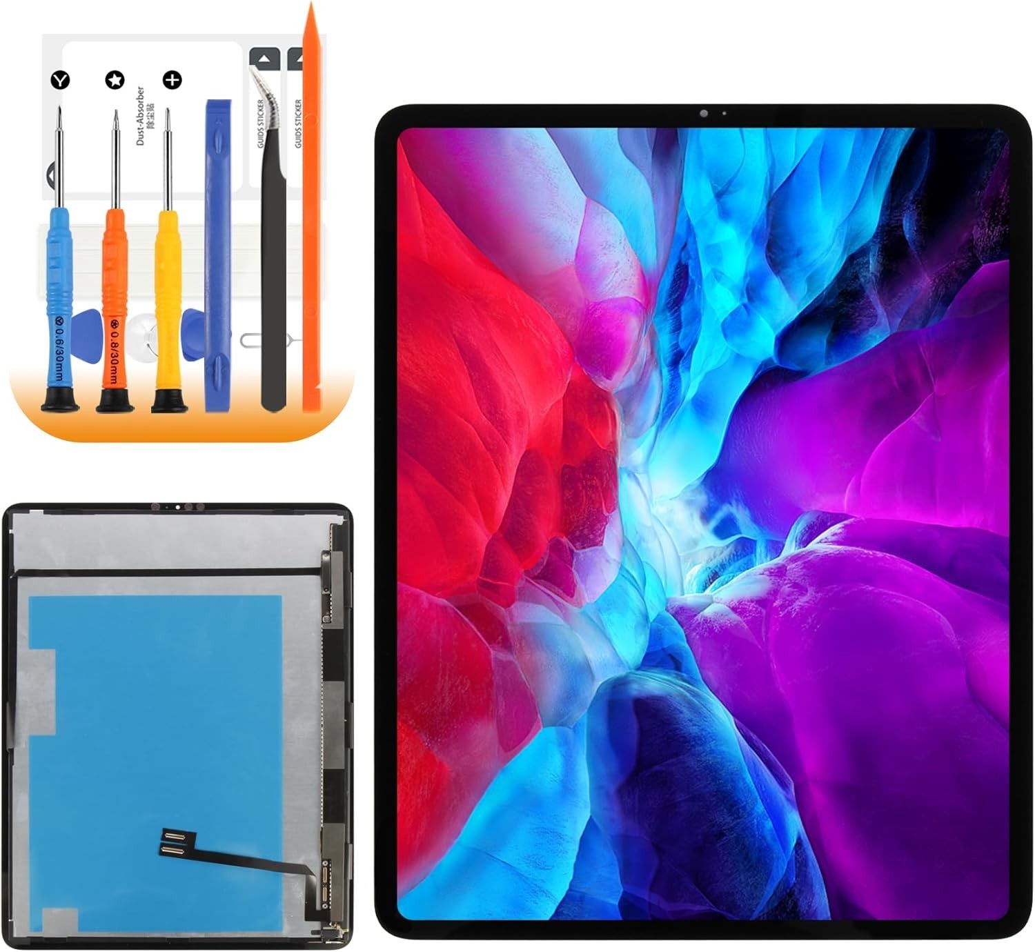 For iPad Pro 12.9 3rd Gen A1876 A2014 2018 Display LCD Touch Screen Replacement