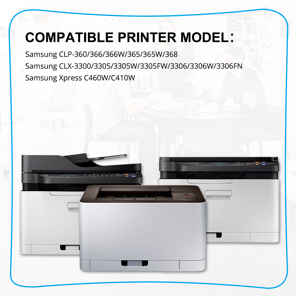406S CLT-K406S Toner Compatible For Samsung CLP-365W CLX-3305FW C410W C460FW