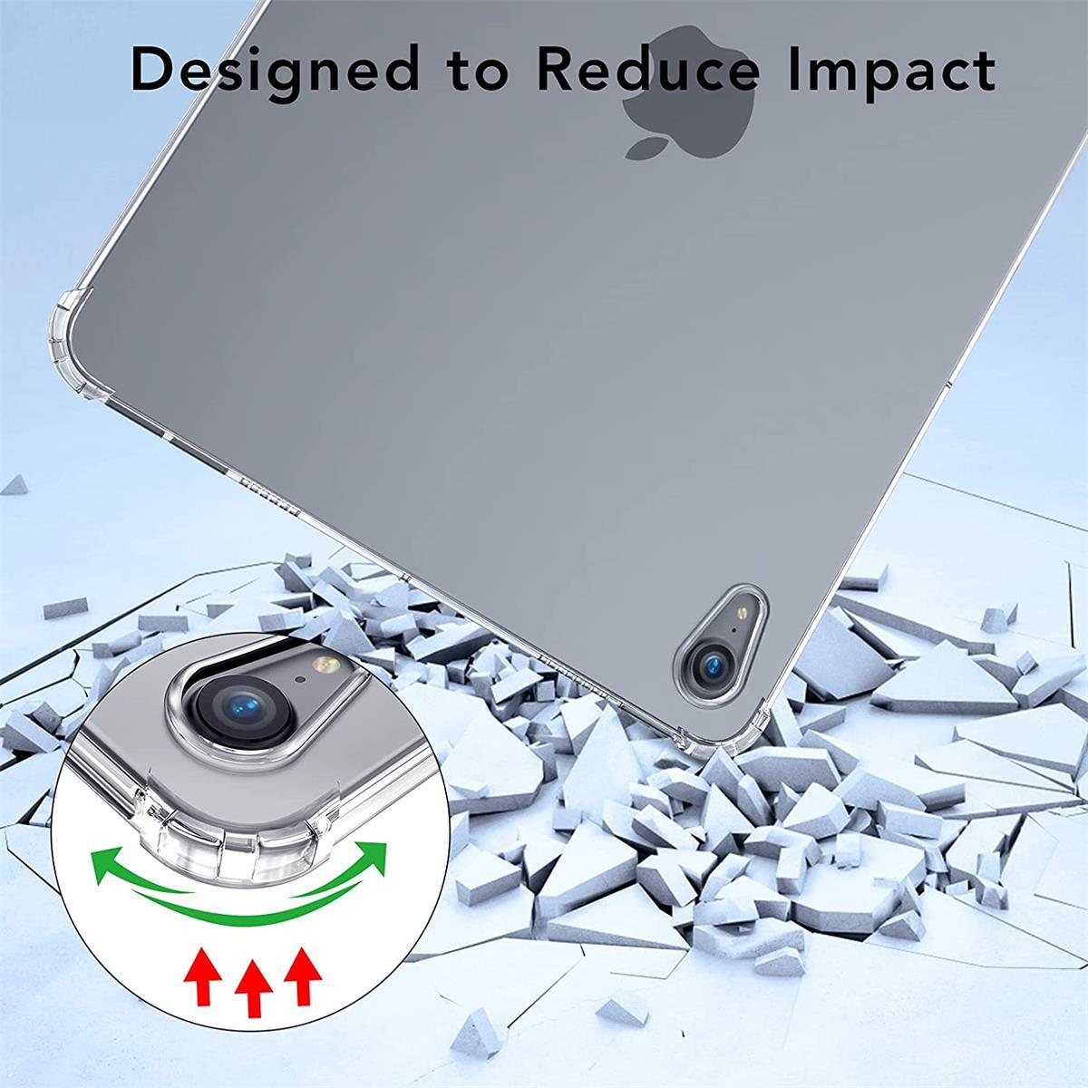 For iPad Mini 7 Case (A17 Pro) 2024/Mini 6 8.3 inch Shockproof Transparent Cover