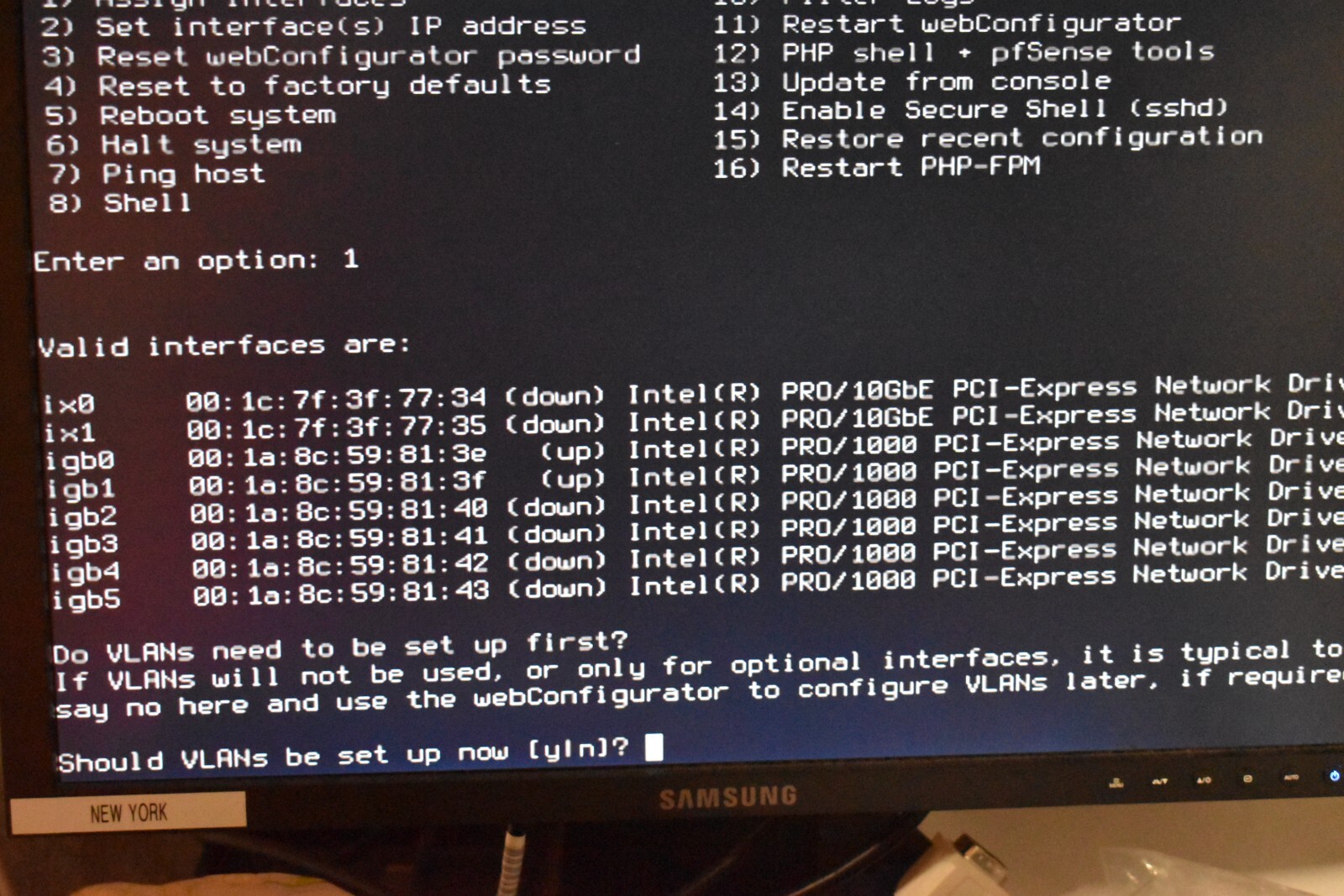 Sophos 2x 10GBe Gigabit Rackmount PFsense Firewall Xeon E3-1225v3 16GB RAM AESNI