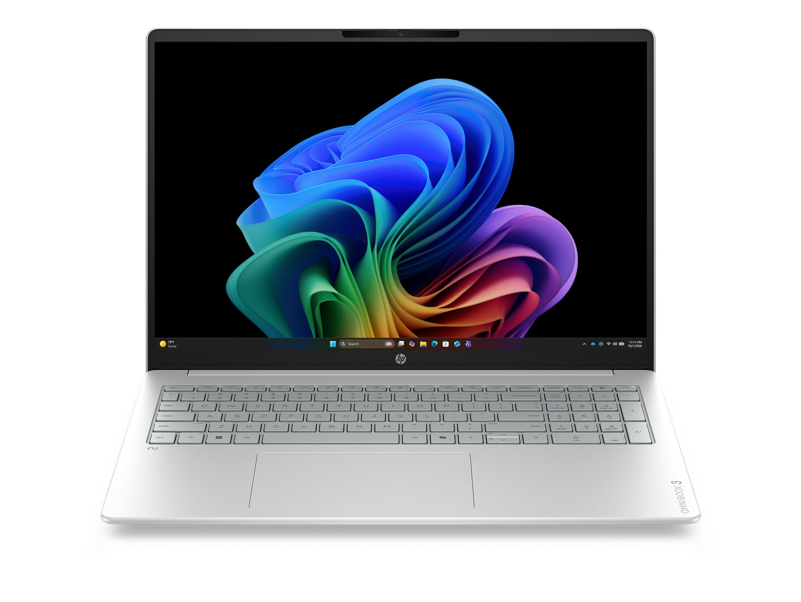 HP OmniBook 3 Laptop Computer 16″ 2K Snapdragon X 16 GB memory;256 GB SSD