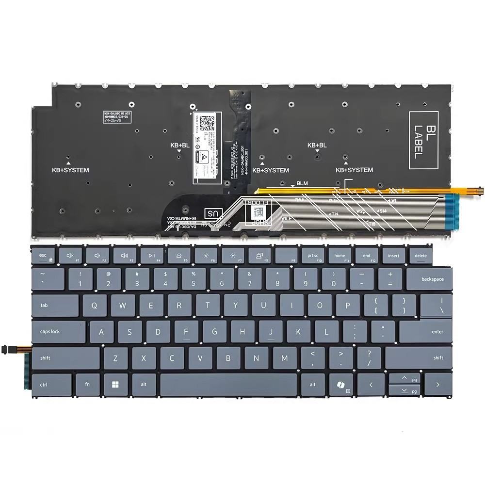 New US Backlit Keyboard AI for Dell 14 Plus 2-in-1 DB04250 DB04255 P198G