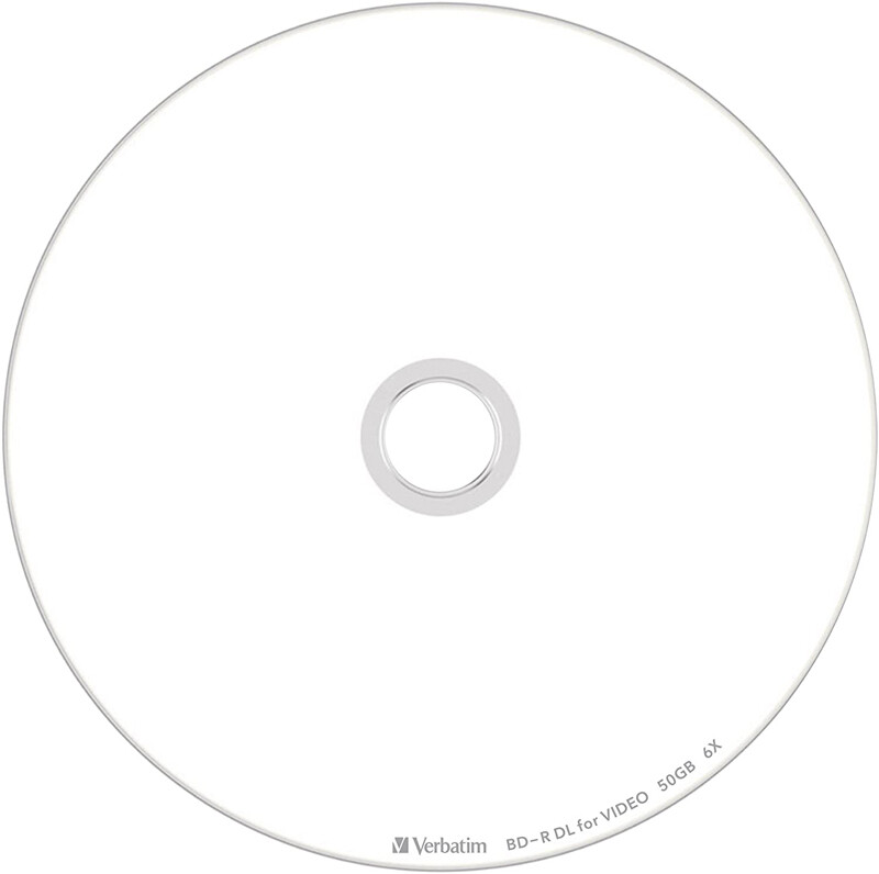 Verbatim Blank Blu-ray BD-R DL 50GB 1-6x Speed 100 disc VBR260RP100SV1 BRAND NEW