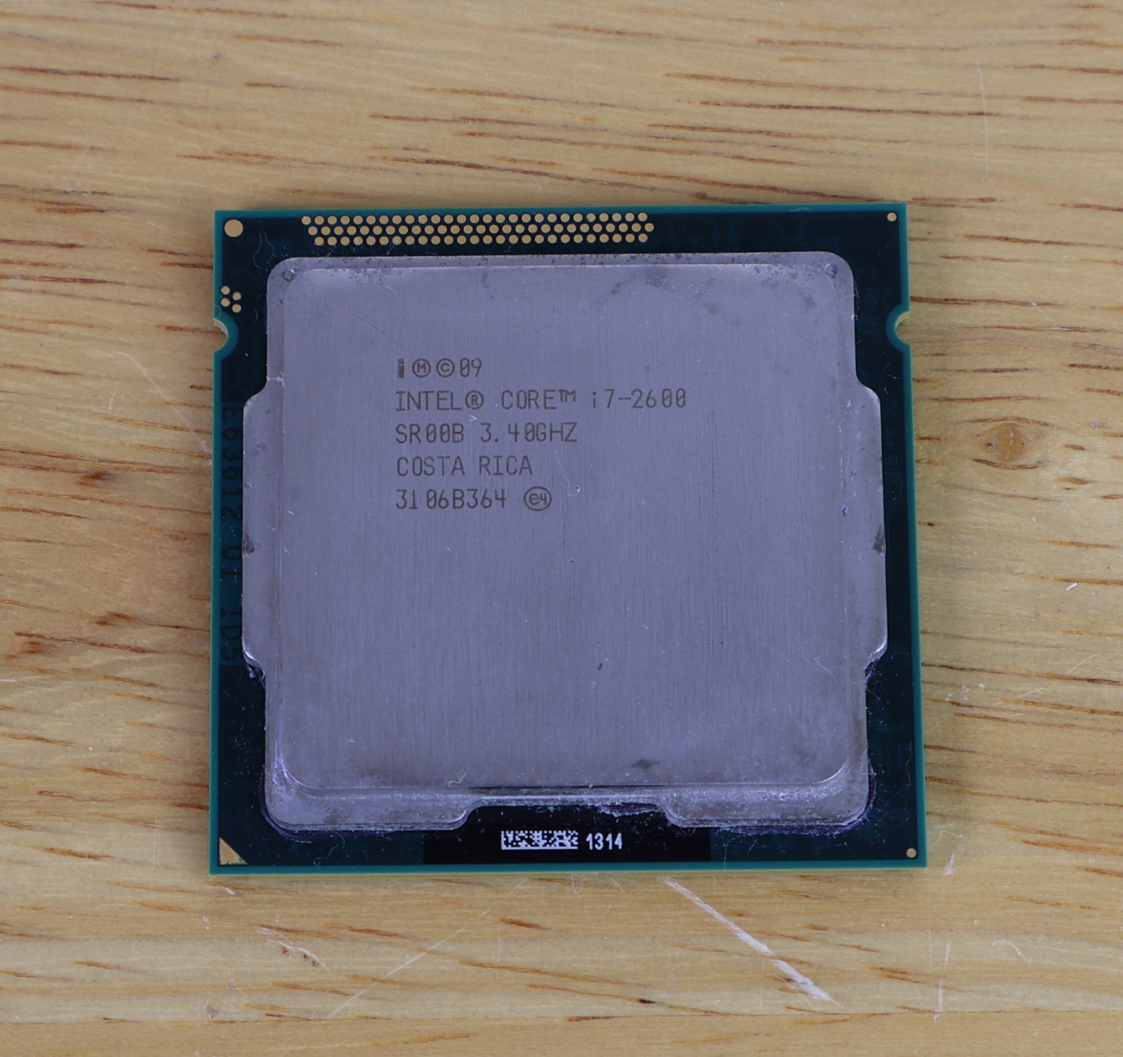 Intel i7-2600 3.4GHz CPU – Costa Rica SR00B