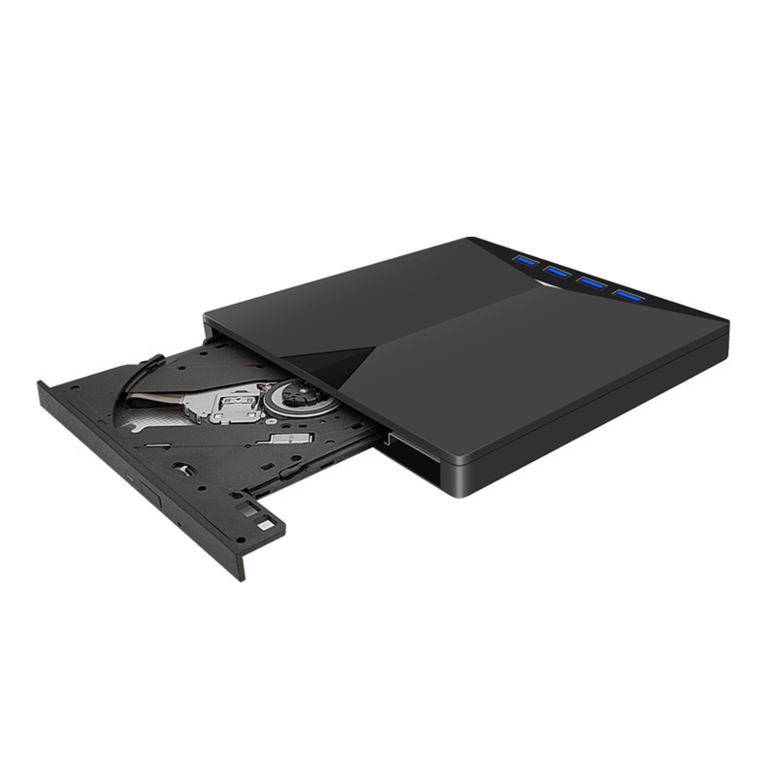 New Plug-and-Play External CD DVD Drive PC Laptop Burner Reader Writer USB 3.0
