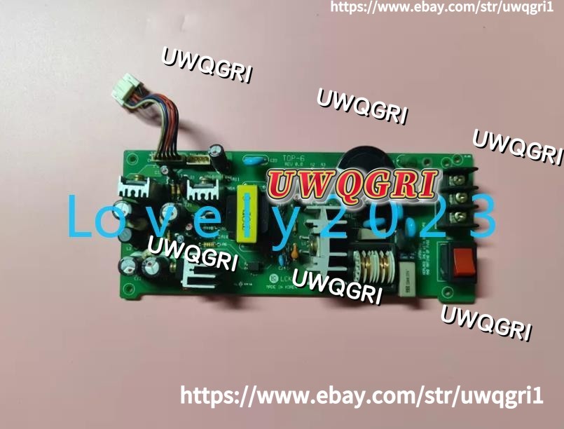 1pc used LS power board TOP-6 REV 0.0