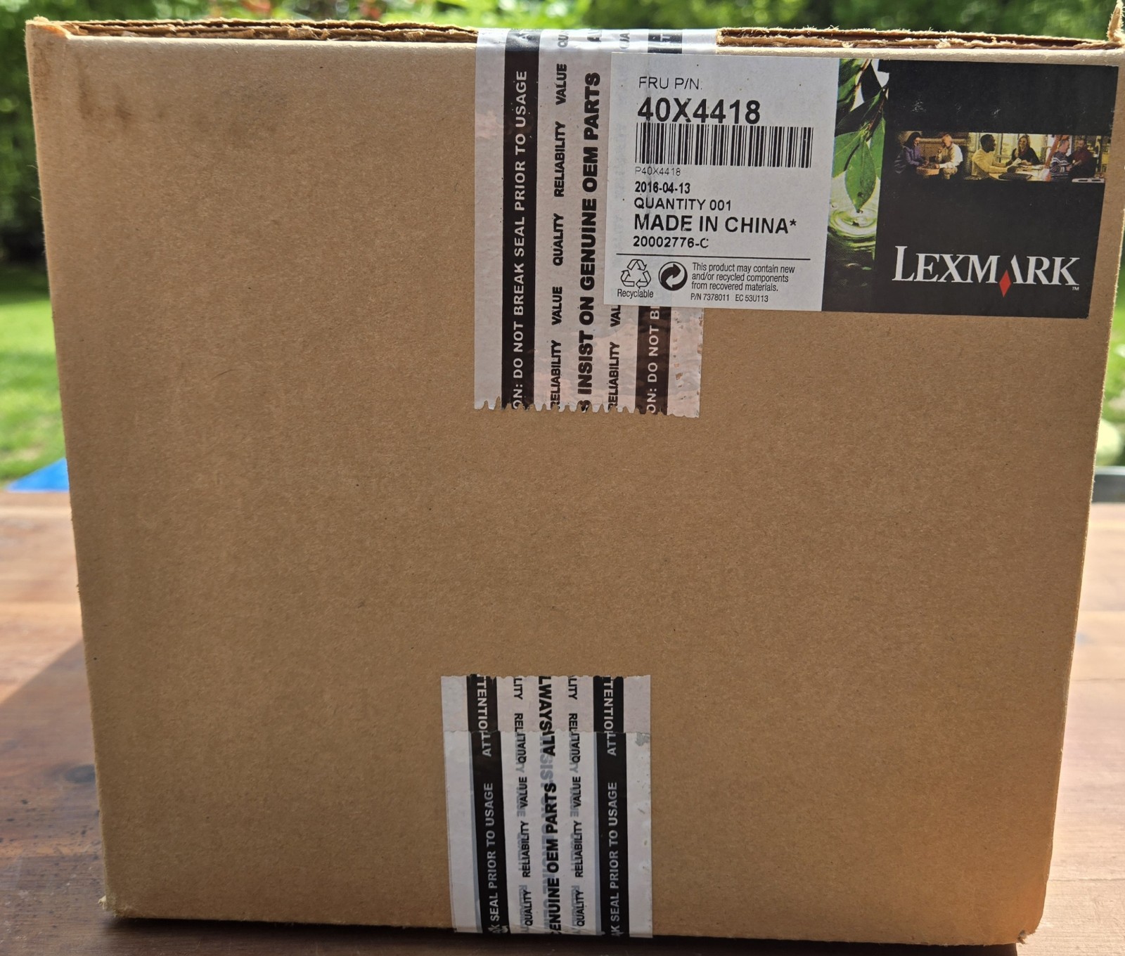 Genuine Lexmark 40X4418 Fuser Unit T650/652/654/656 X651/652/654/656/658/ XS651