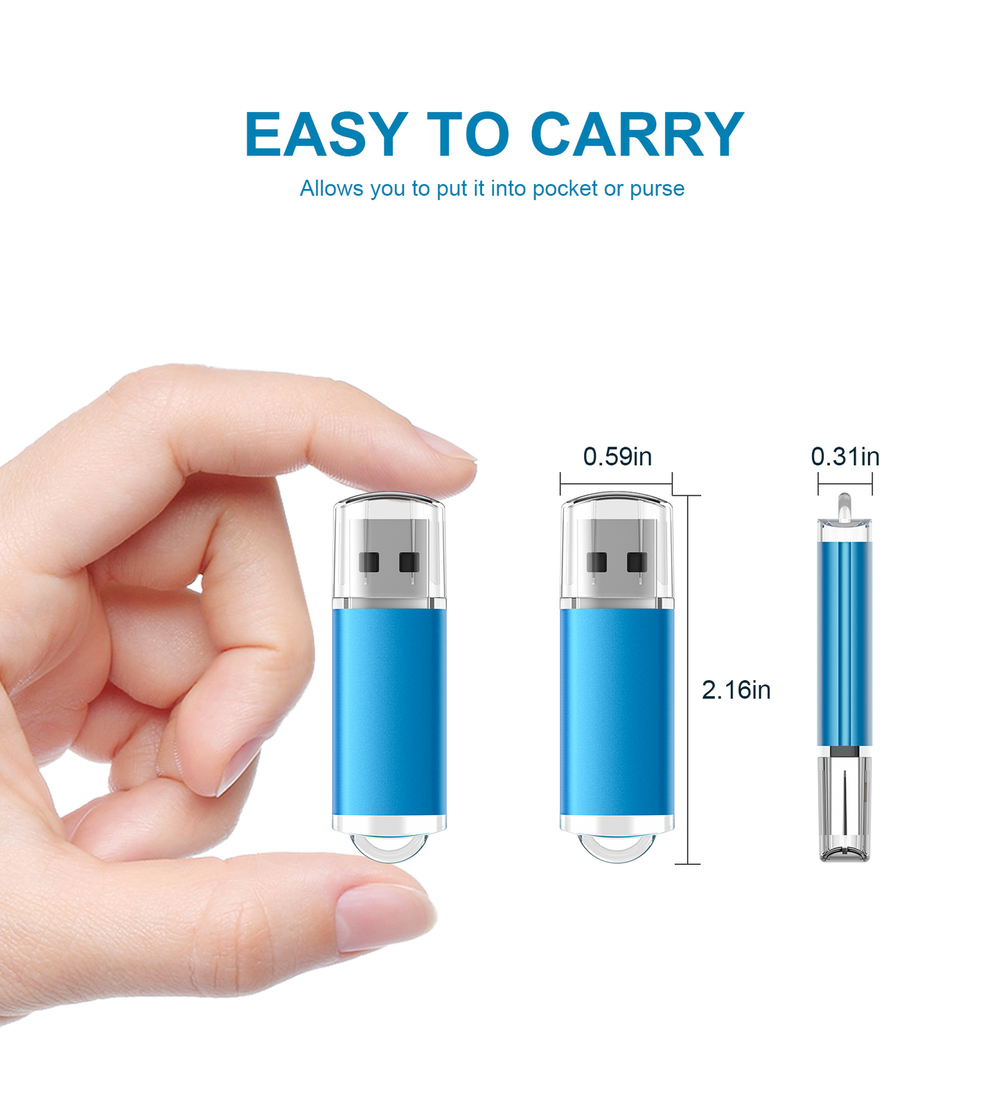 5/10PCS USB 2.0 Flash Drive TF Flash Memory Stick Thumb Pen Drive Storage Lot