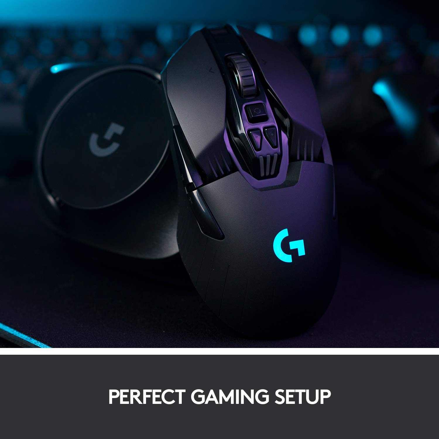 Logitech G903 LIGHTSPEED Wireless Gaming Mouse W/ Hero 25K Sensor, PowerPlay