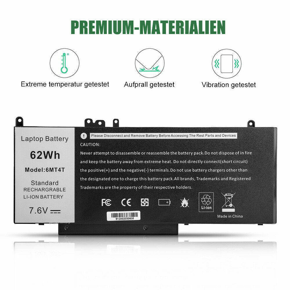 Lot 10 6MT4T Battery For Dell Latitude E5470 E5570 Precision 15 3510 M3510 79VRK