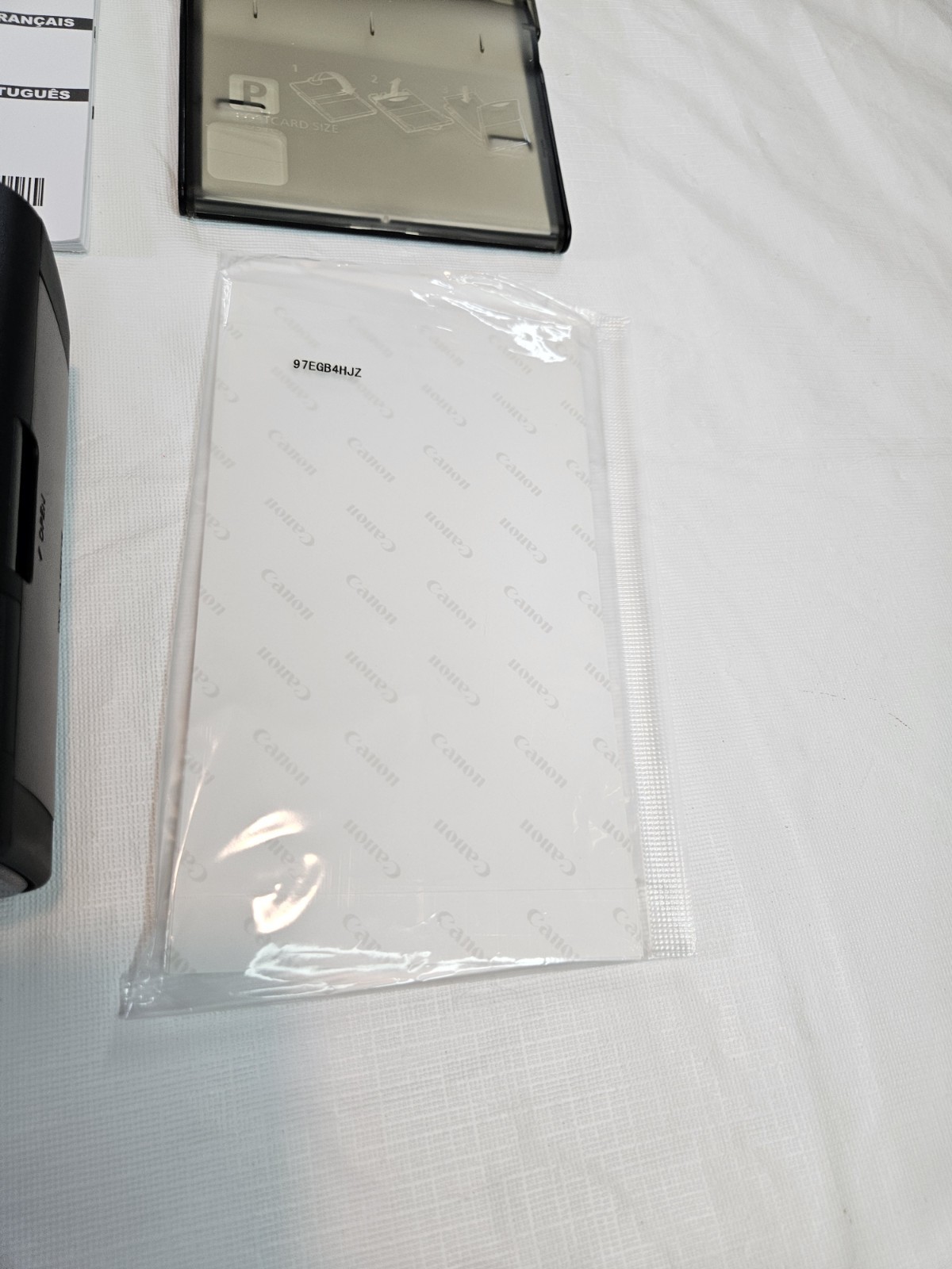 Canon SELPHY CP1300 Wireless Compact Photo Printer Black WiFi Tested Works Box