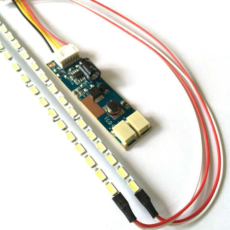 1 Set 533mm LED Backlight Strip Kit Update 15~24″ CCFL LCD Screen To LED Monitor