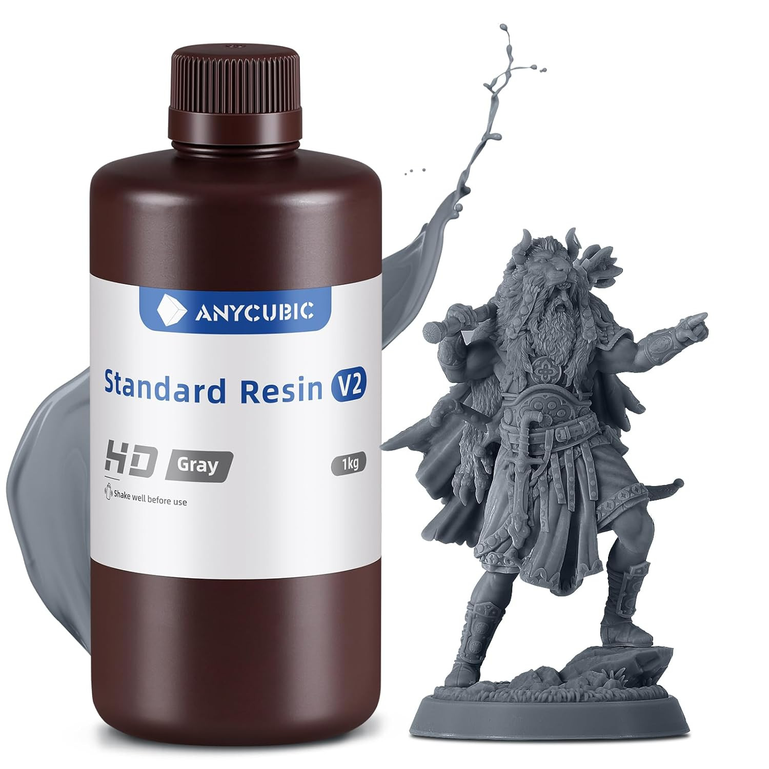 【Buy 3 Pay 2】ANYCUBIC Standard V2 1KG UV Resin 405nm Sensitive LCD 3D Printer