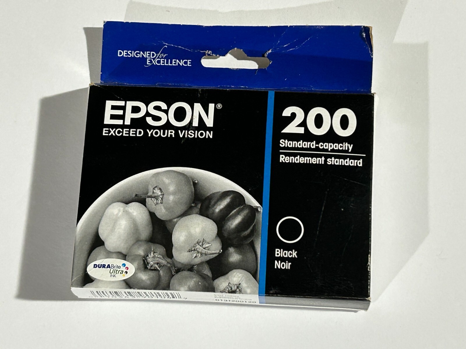 Genuine Epson Ink Cartridge 200 Black Expires 02/2024 – Original Epson ink – NEW