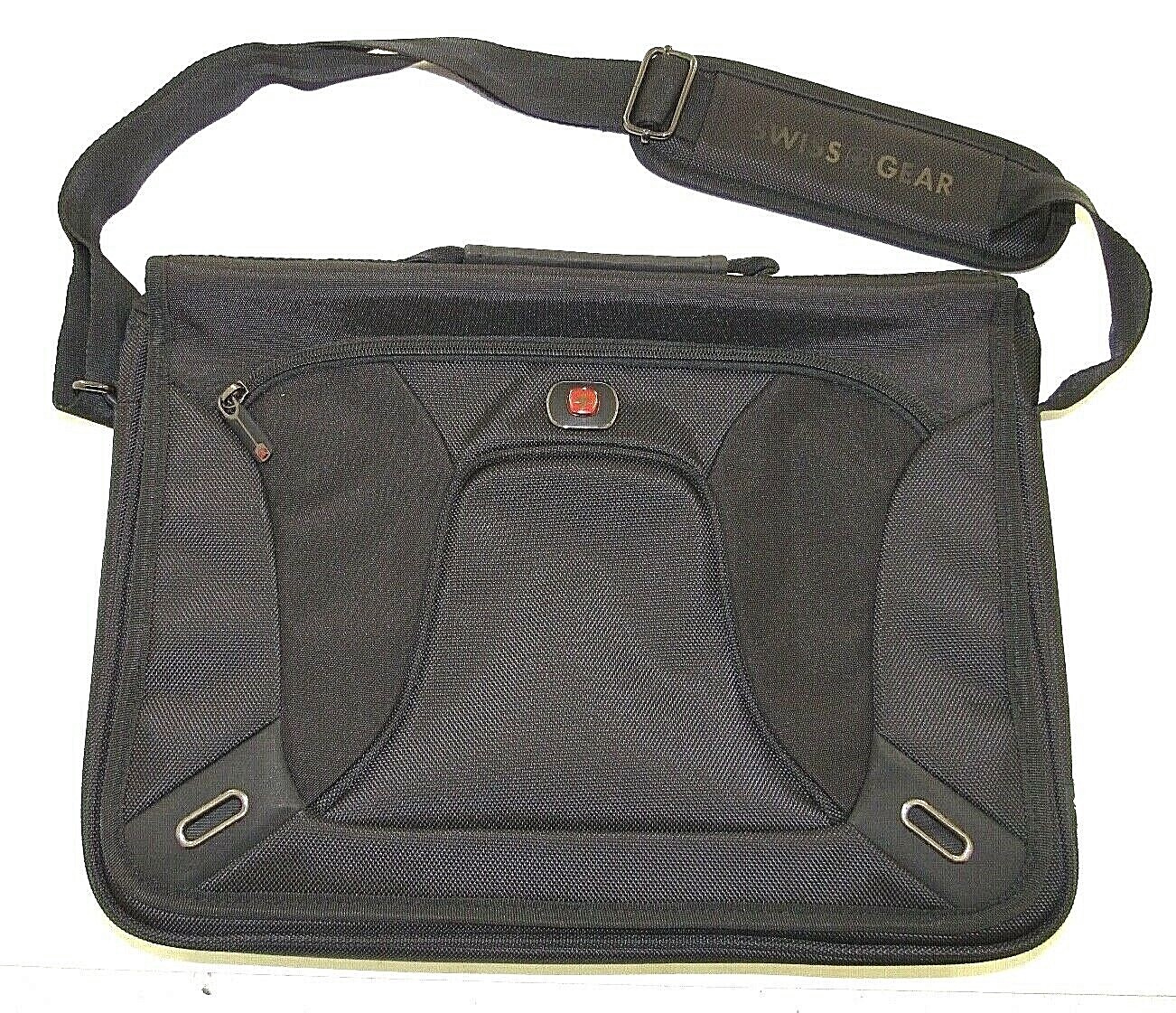 NEW Swiss Gear 16″ Laptop Messenger w/Anti-Scratch Lining Black NWT