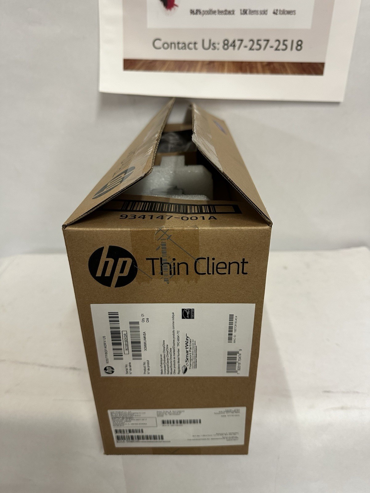HP t530 Thin Client Desktop PC, 3GM98UA#ABA, 1.50GHz, 4GB RAM, 8GB Flash,