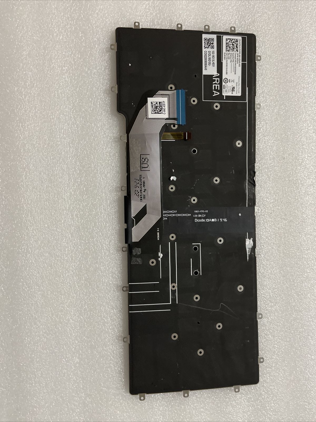 Dell Latitude 7400 2in1 9410 2in1 Backlit US English Keyboard 476Jh 0476JH H1T8