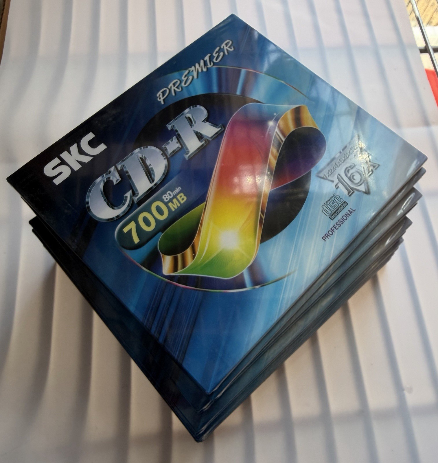 Skc 10 Pack CD-R Music Premium 80 Minutes 700 MB X16 Compact Disc