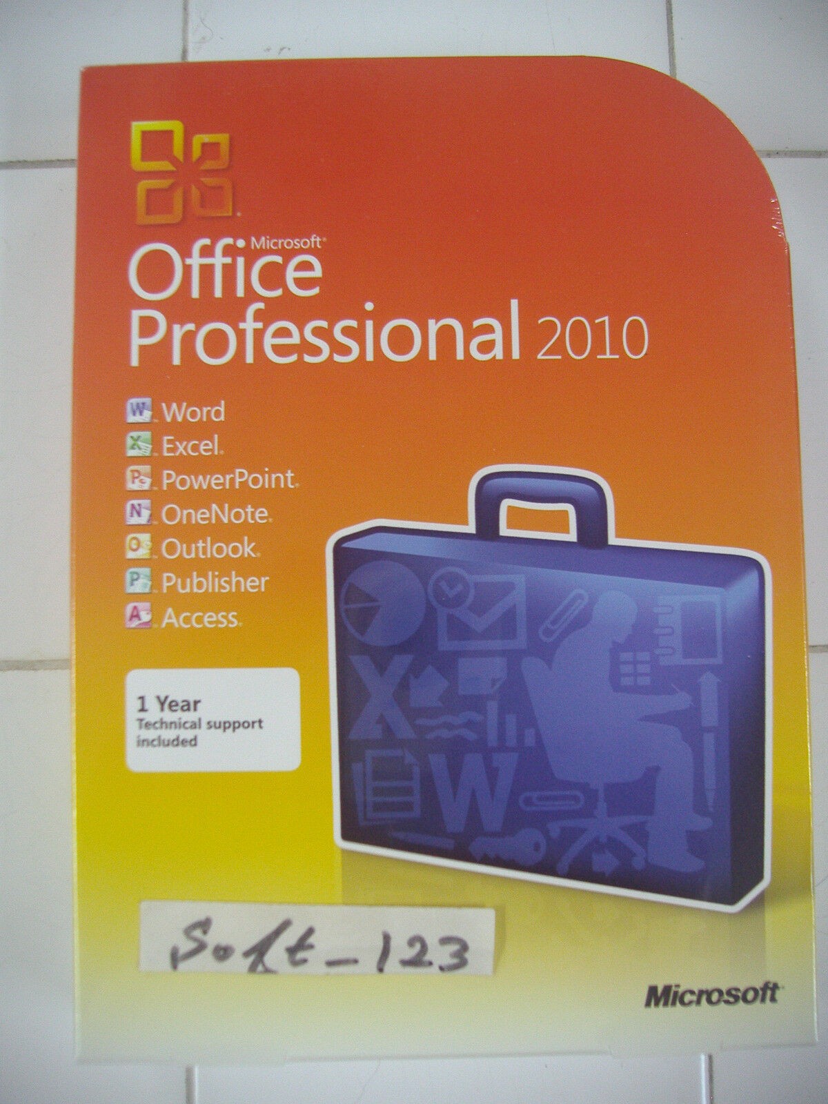 Microsoft Office 2010 Professional For 2 PCs Full Version =NEW SEALED BOX=