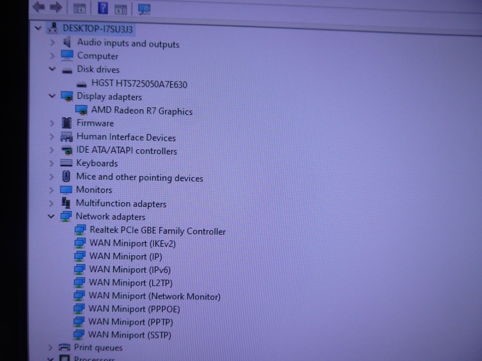 LENOVO THINKCENTRE M715q TINY PC AMD PRO A10-8770E 8GB 500GB WINDOWS 10 PRO TPM2