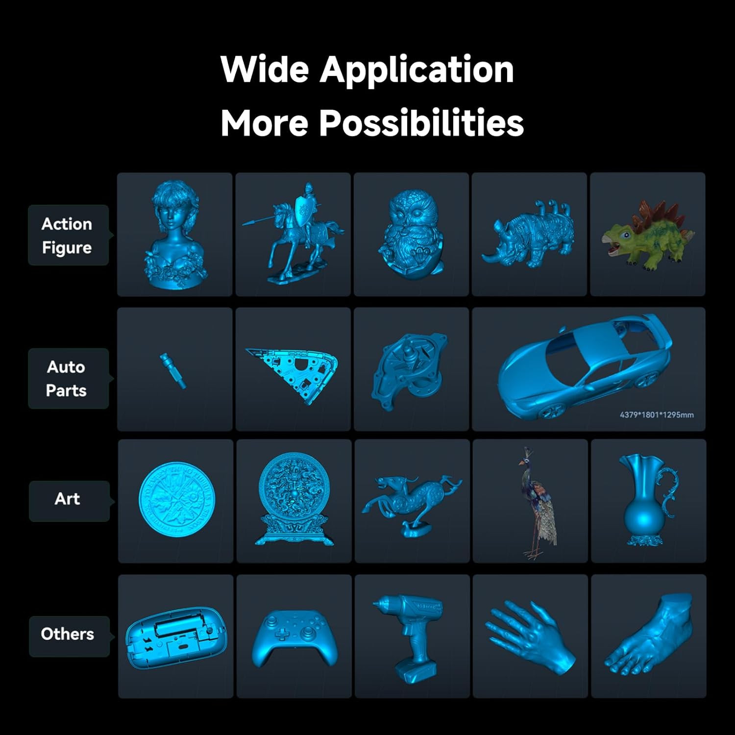 【Refurbished】Creality CR-Scan Otter 3D Scanner Handheld+Scan Bridge
