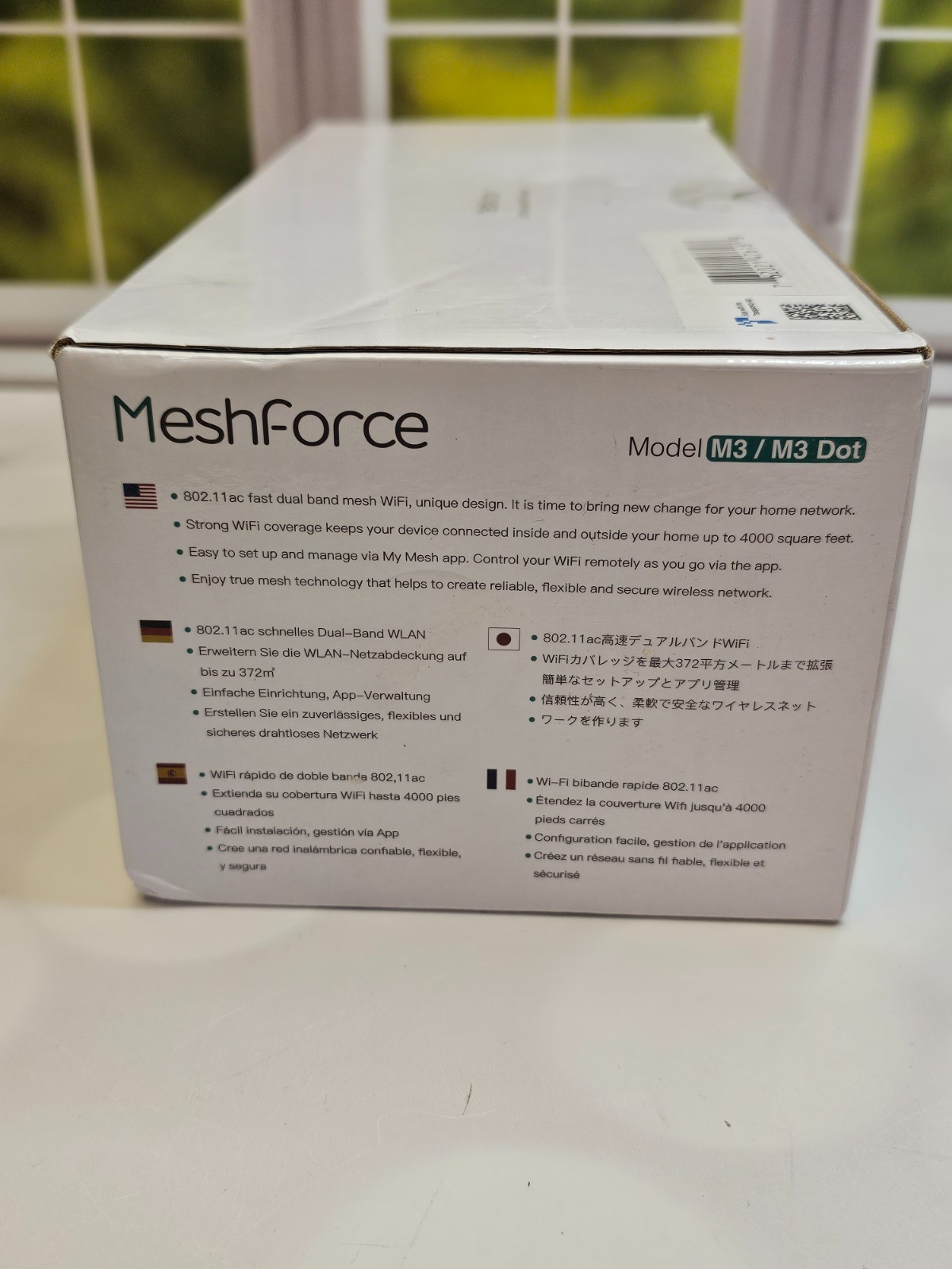 Meshforce Whole Home Mesh Wifi System M3 / M3 Dots – White Brand New