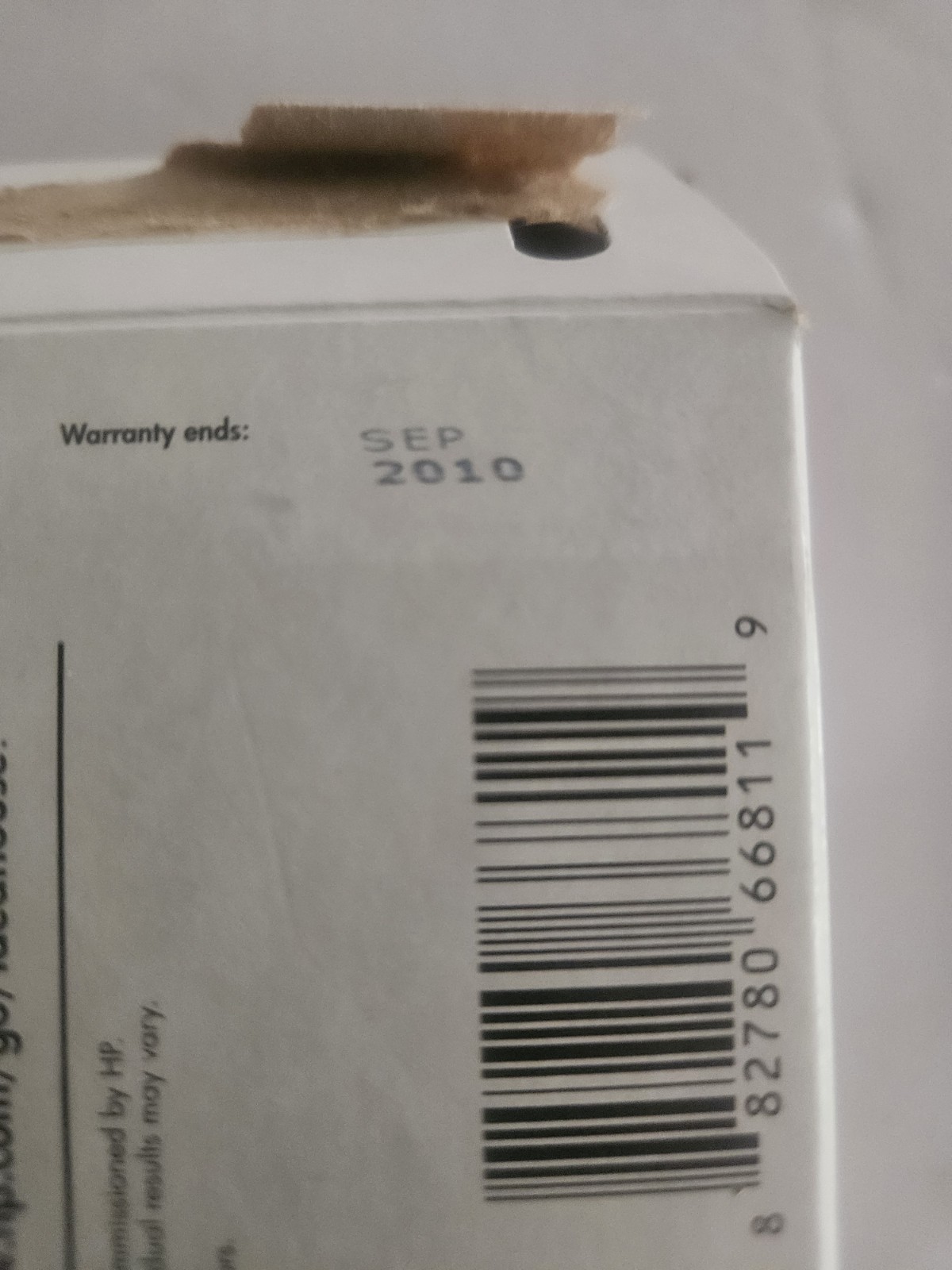 Genuine HP 96 Black Ink Cartridge C8767WN EXP 2010 Only 1 Pack