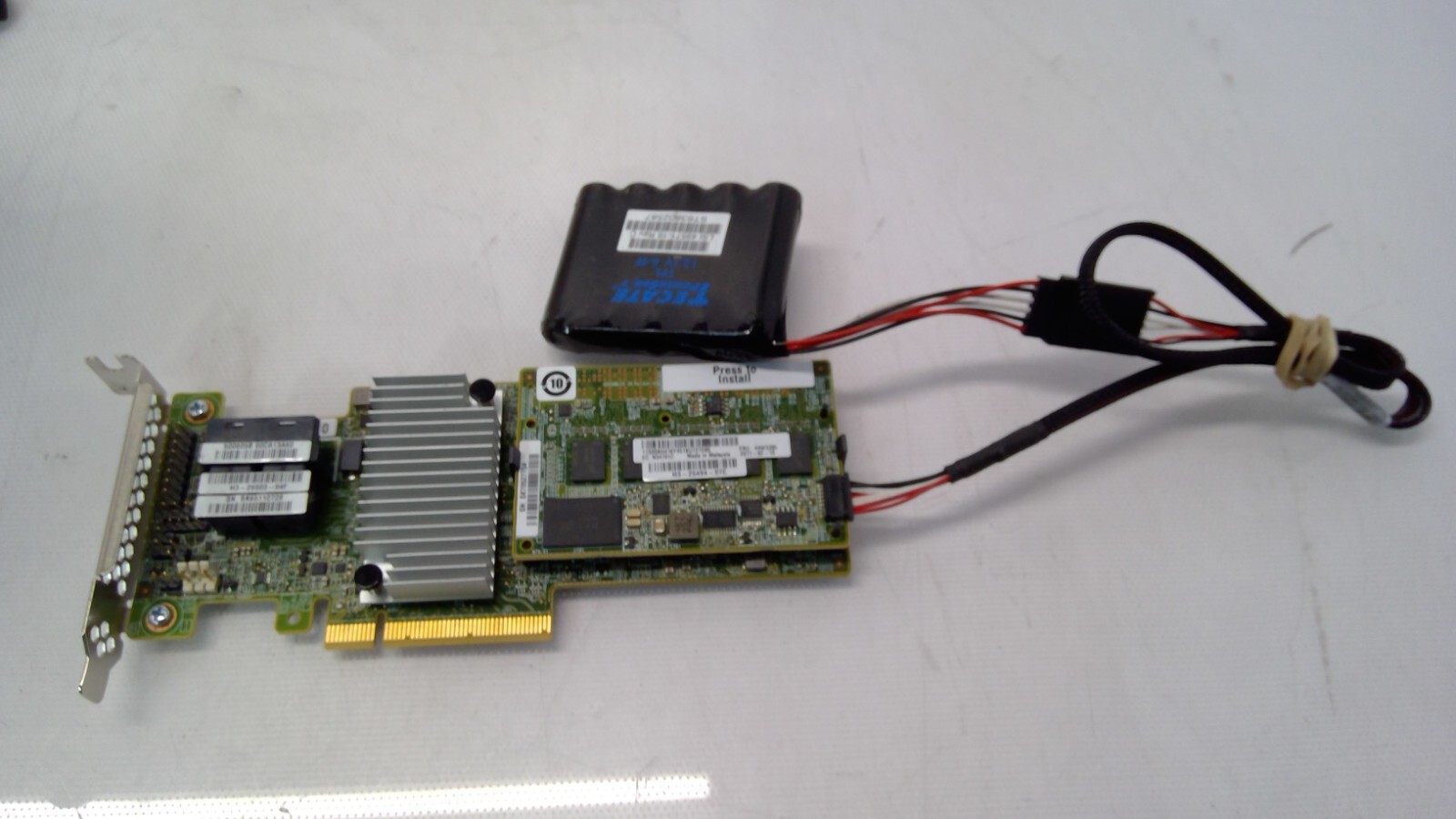 IBM 46C9111 M5120 12gb/s Raid PCI-e 3.0 X8 CARD w/battery 2GB CACHE Low Bracket