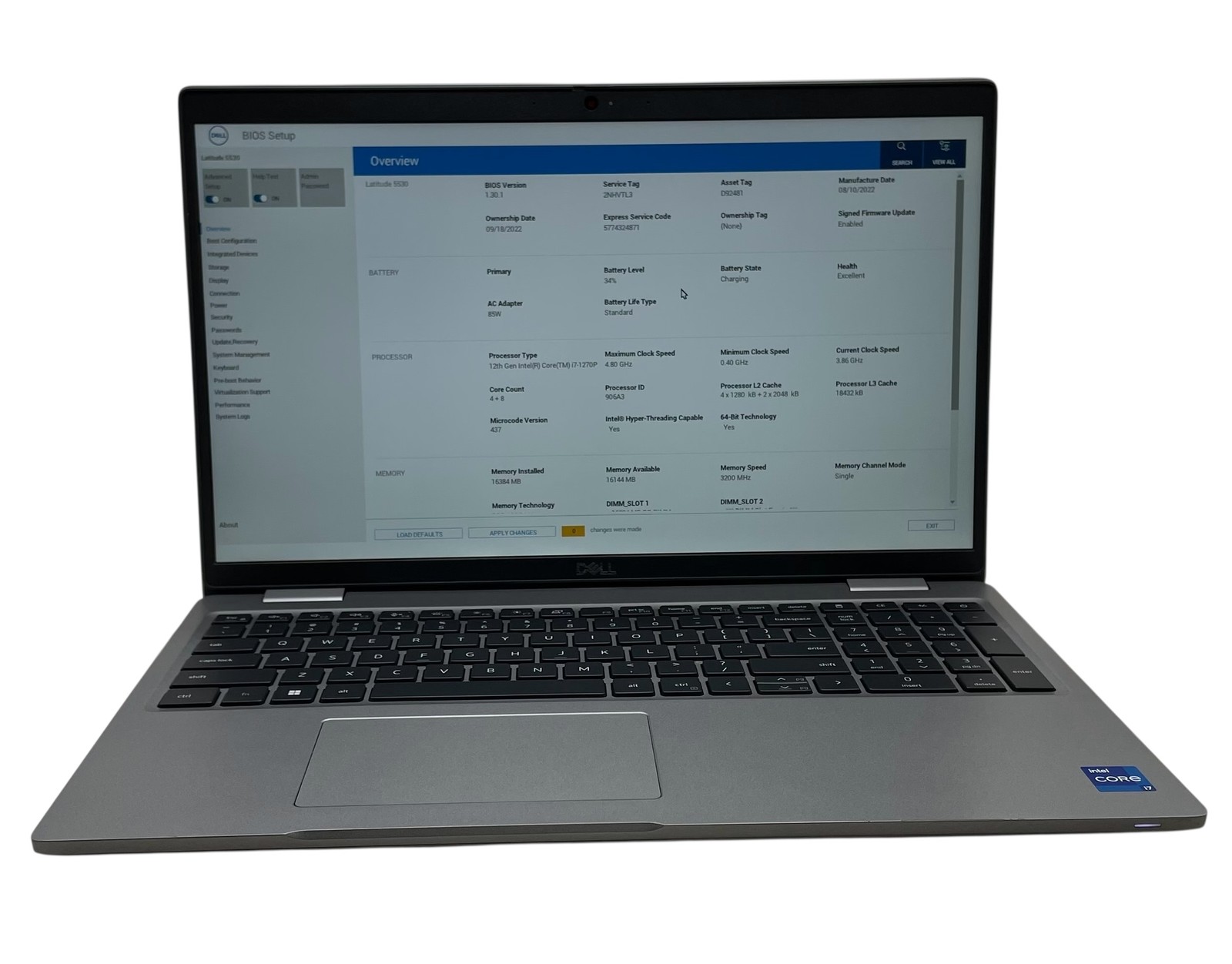 Dell Latitude 5530 15″ i7-1270p 16GB 512GB SSD – Grade D