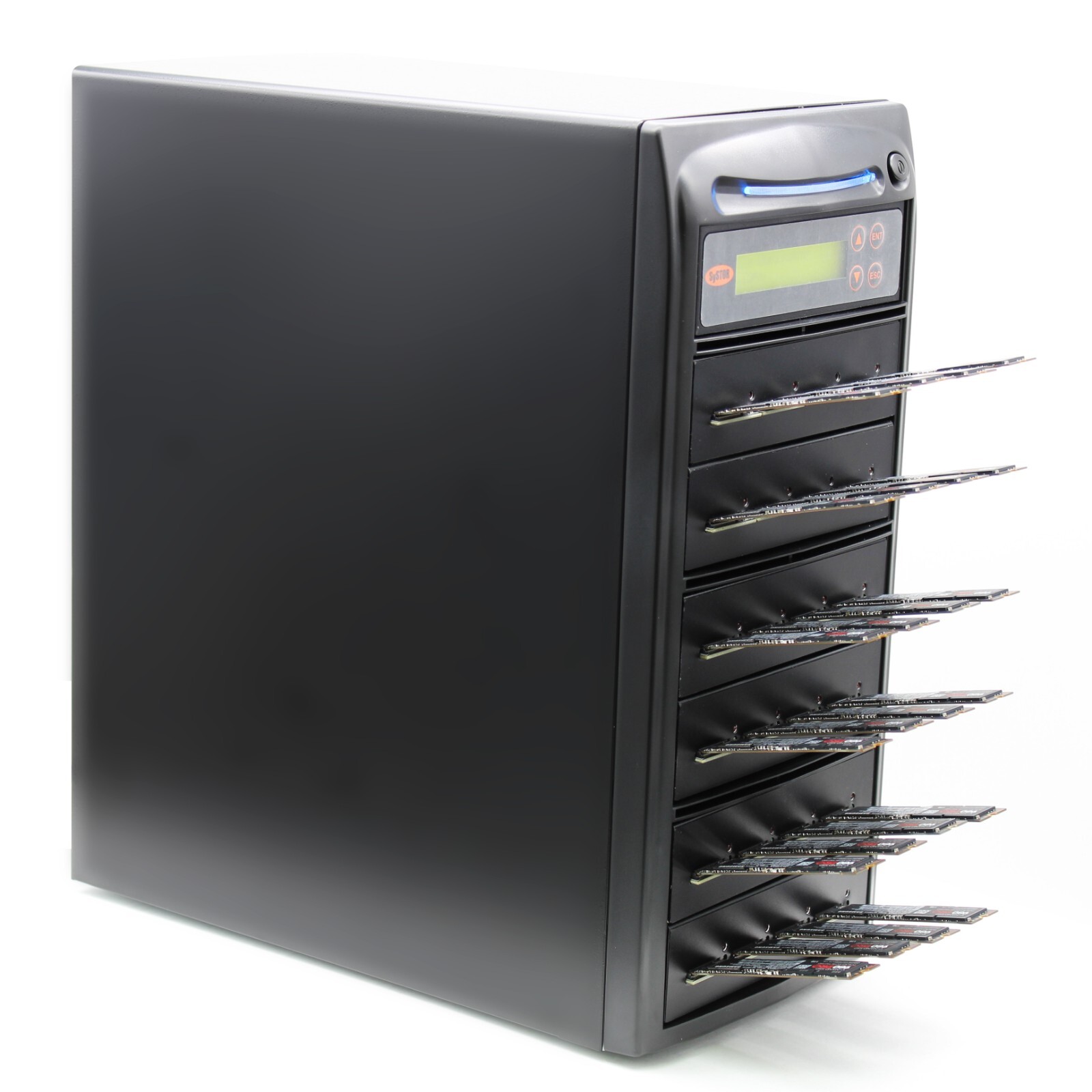 Systor 1:23 M.2 NVMe PCIe SATA SSD Duplicator/Sanitizer 24GB/Min Copier/Eraser