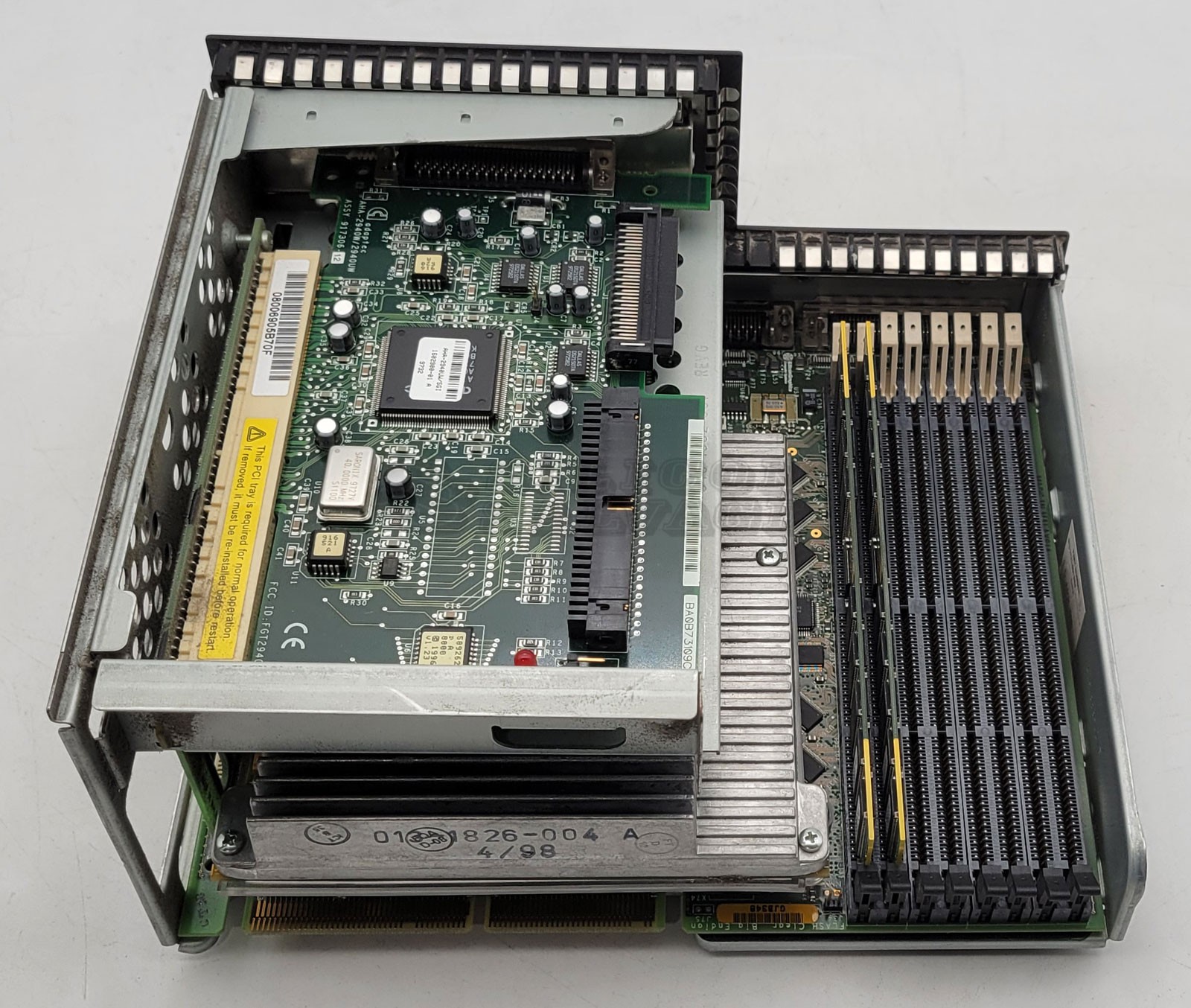 SGI Silicon Grahics O2 Motherboard Assembly 250Mhz CPU 030-1330-003 030-0876-002