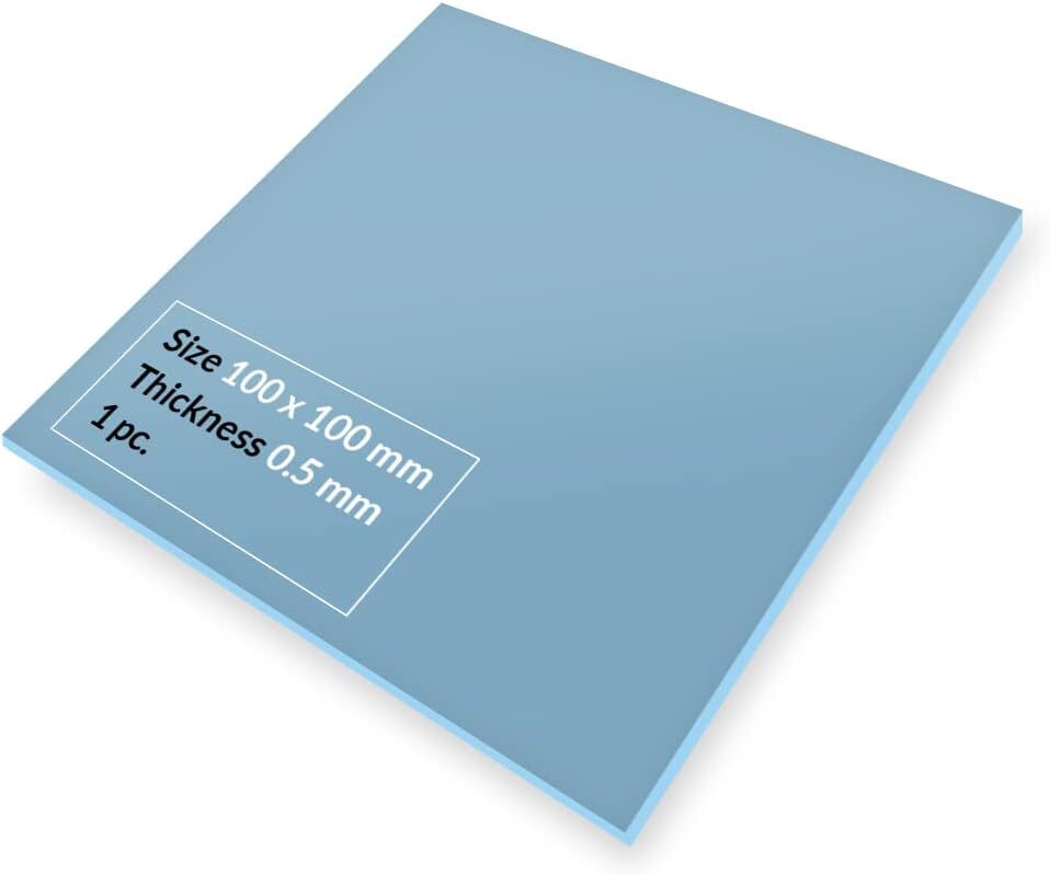 ARCTIC TP-3: Premium Performance Thermal Pad 100 x 100 x 0.5 mm (1 Piece)
