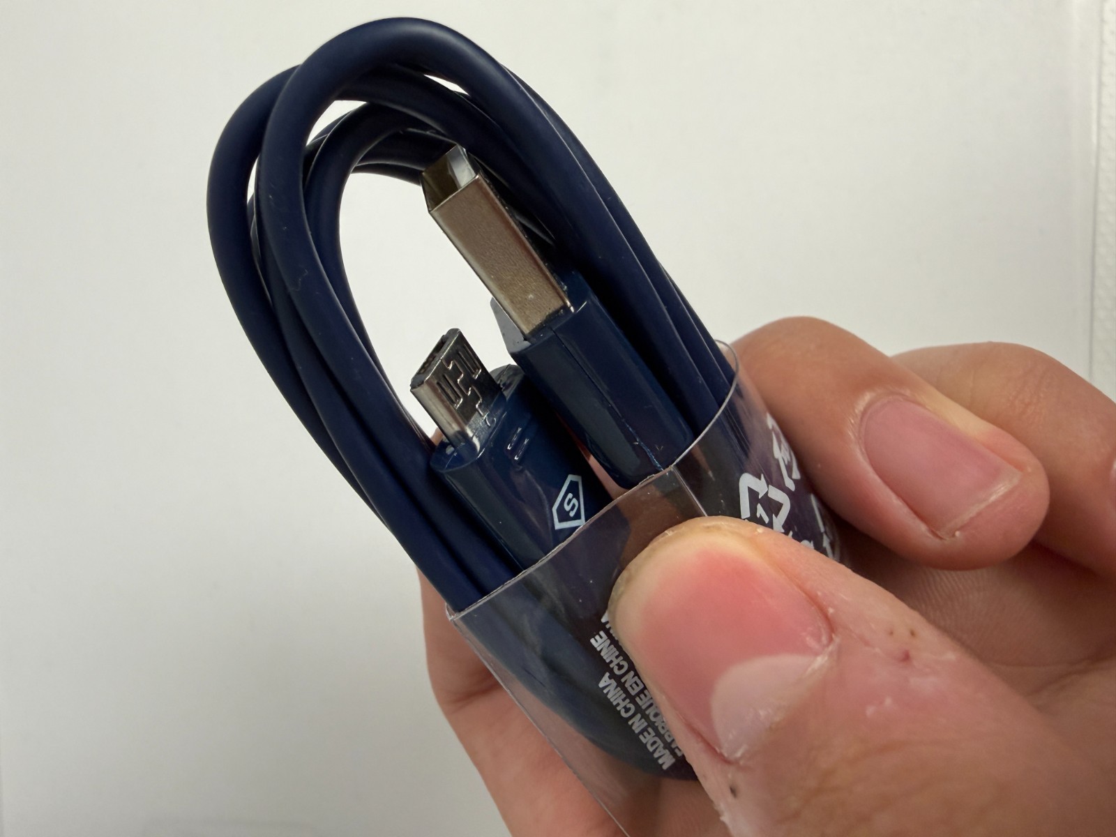 3FT Micro USB 2.0 Cable Blue Type A – Micro-USB – Brand New!